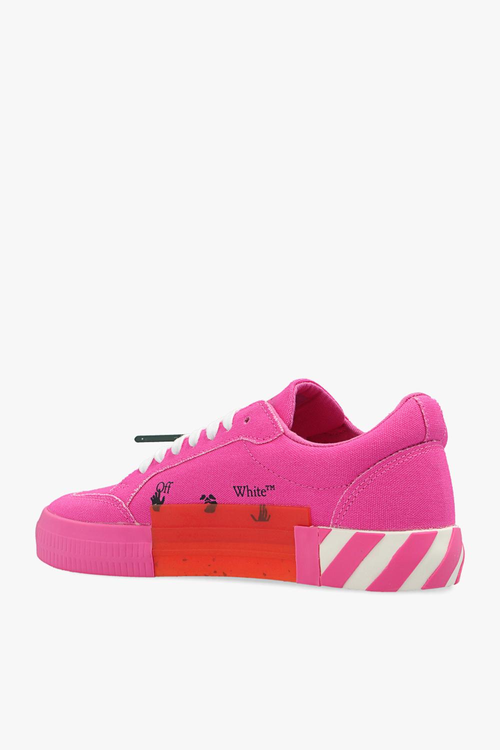 Off White Pink Vulcanized Sneakers Pink Off White Vulc Sneakers