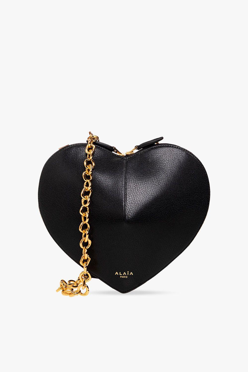 Alaïa 'le Coeur' Shoulder Bag in Black | Lyst