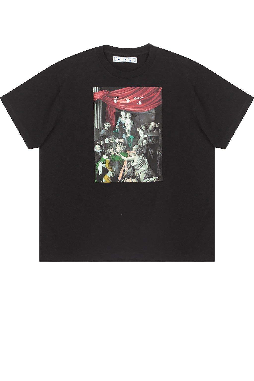 Off-White c/o Virgil Abloh Off-white caravaggio Print Over T