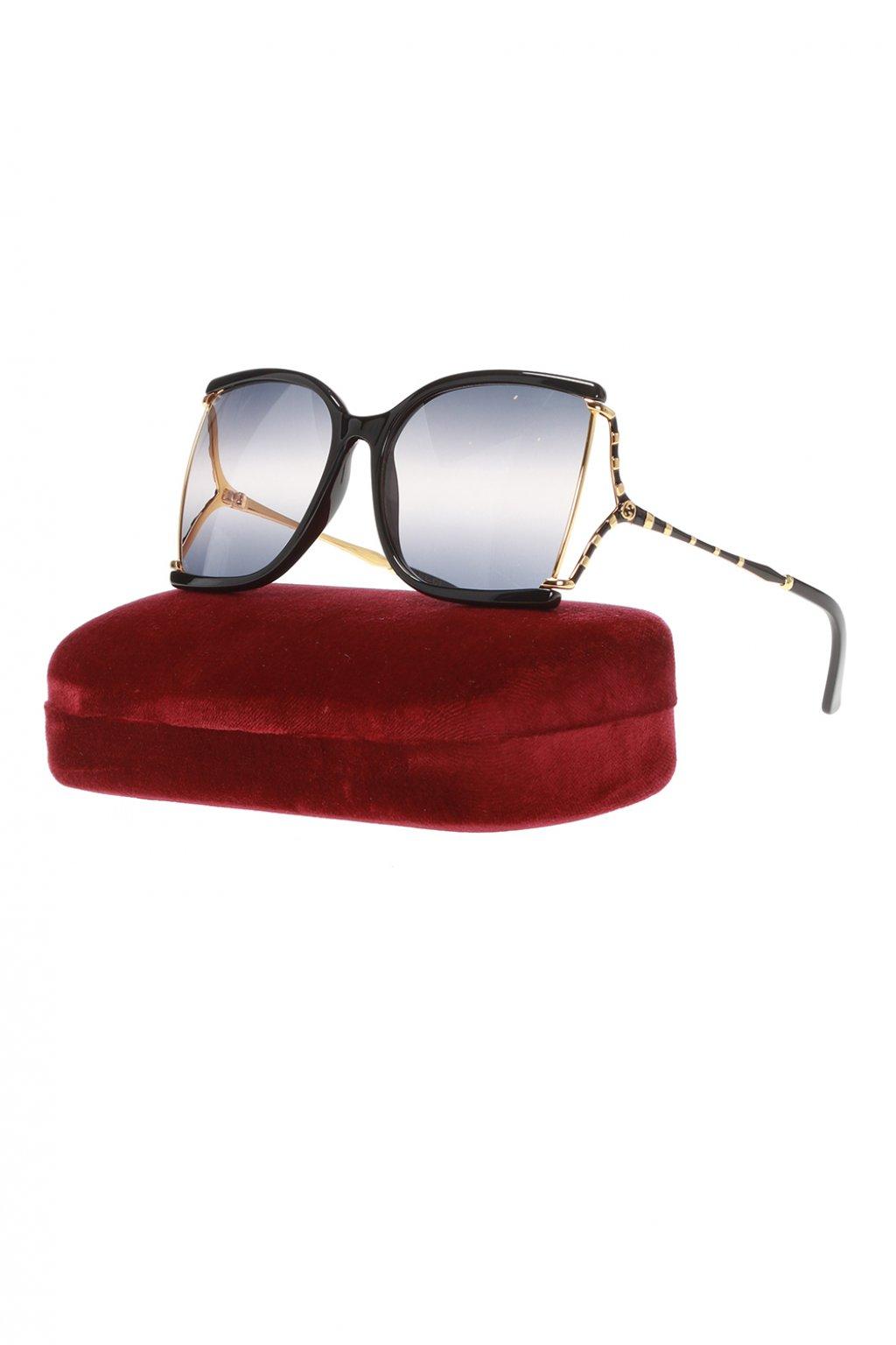 gucci logo sunglasses womens