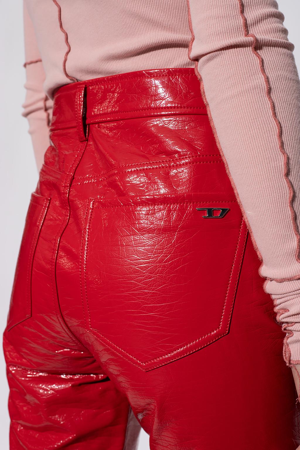 DIESEL 'p-arcy' Trousers in Red | Lyst