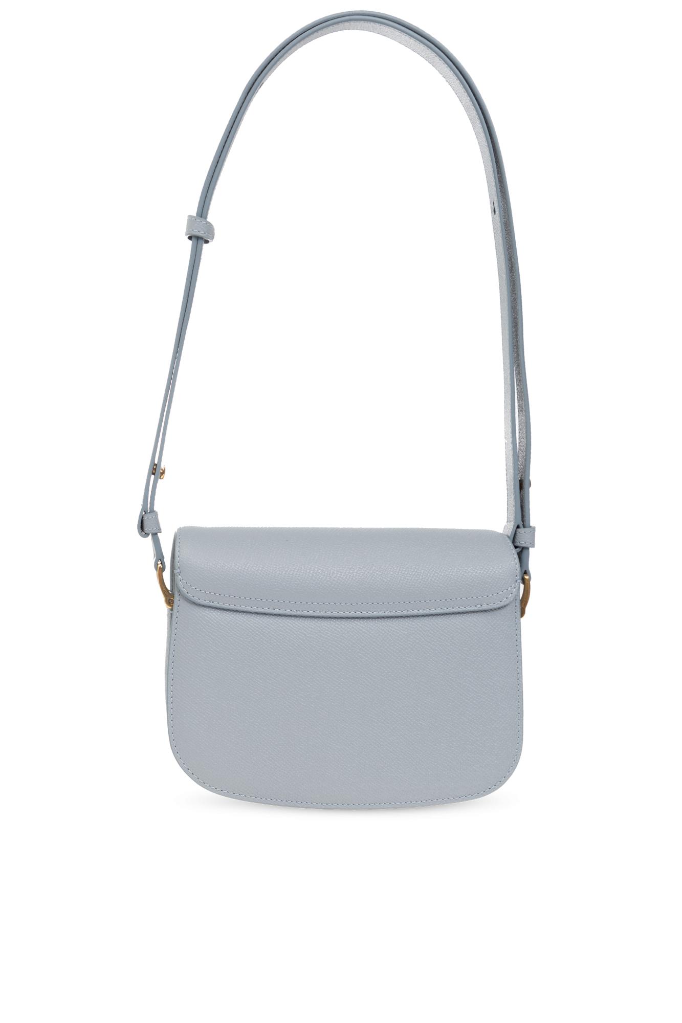 ショルダーバッグ・ポシェット Ami Paris Leather Shoulder Bag With Monogram Logo Ami Paris Monogram logo leather shoulder bag | The Fashion