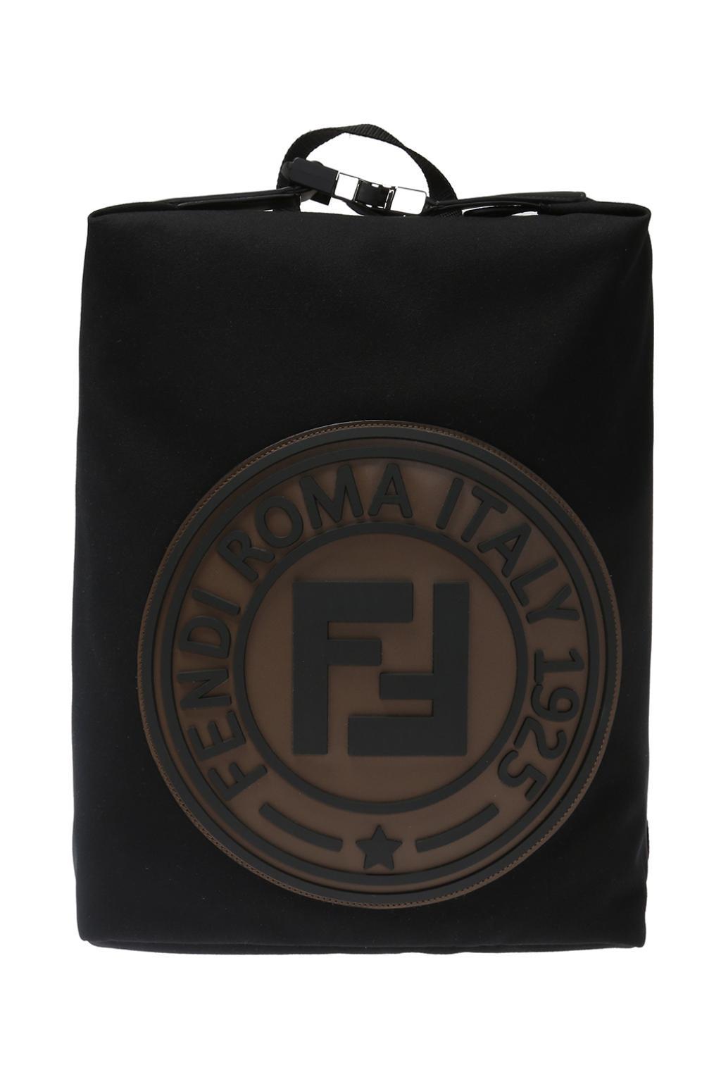 fendi canvas backpack