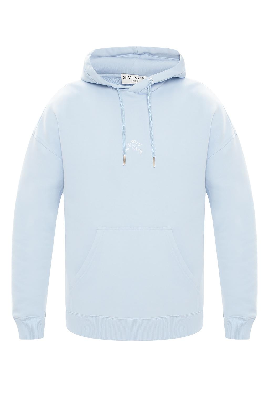 givenchy hoodie light blue