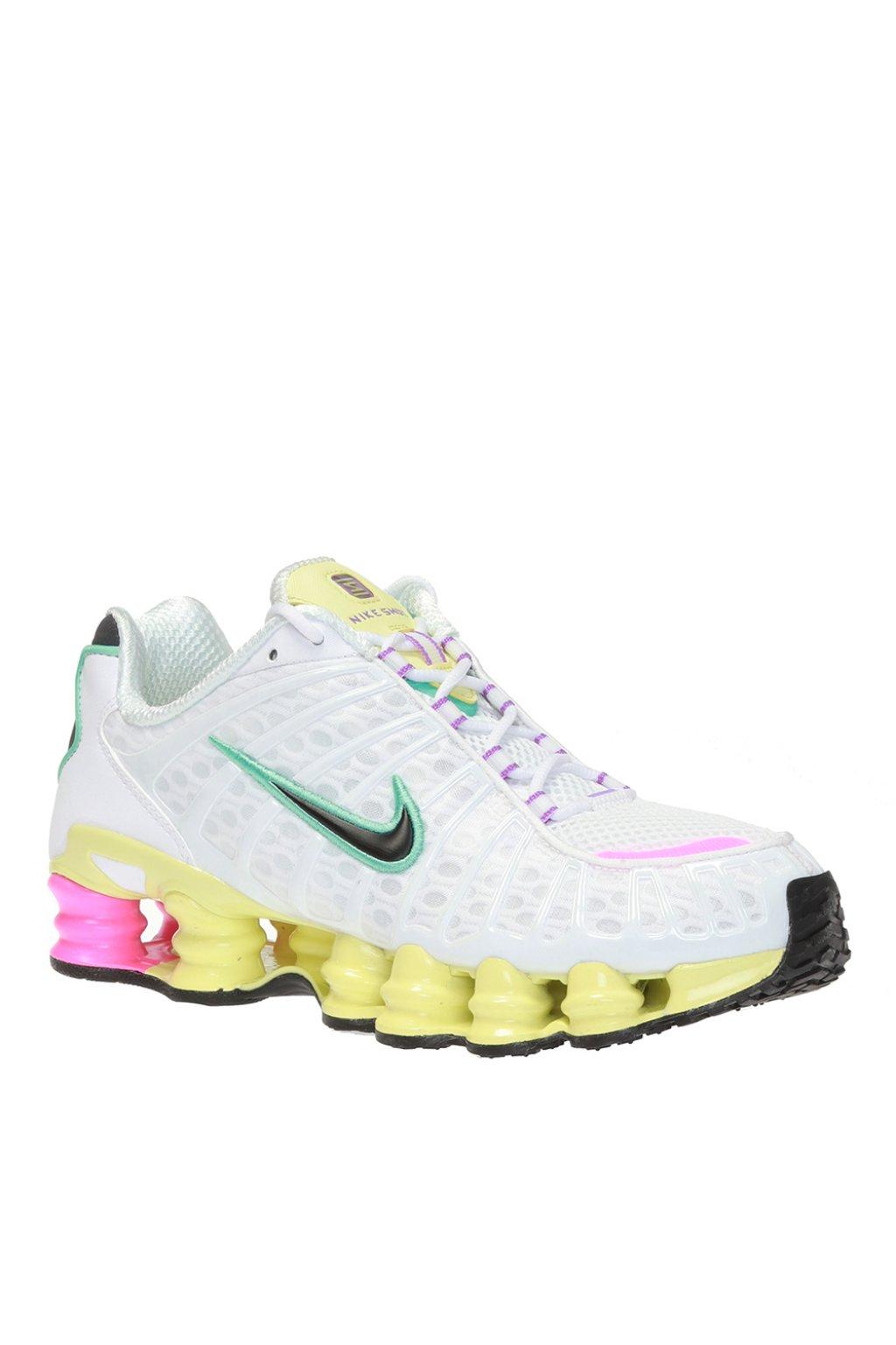 nike shox tl women's white