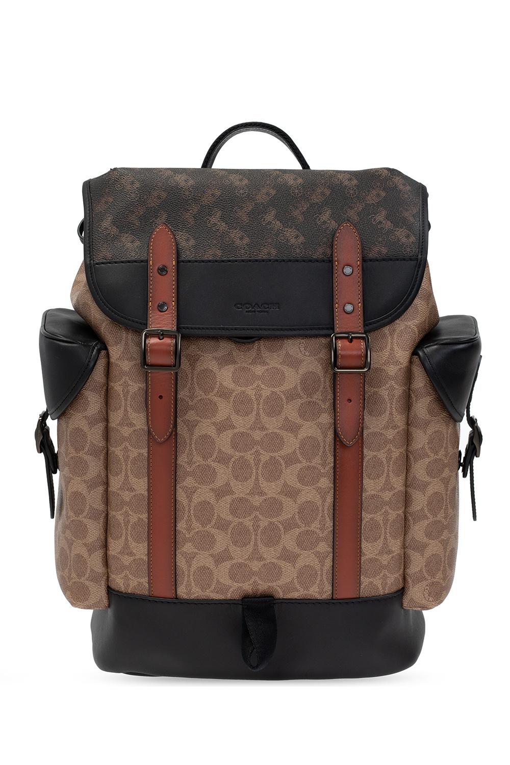 coach laptop backpack