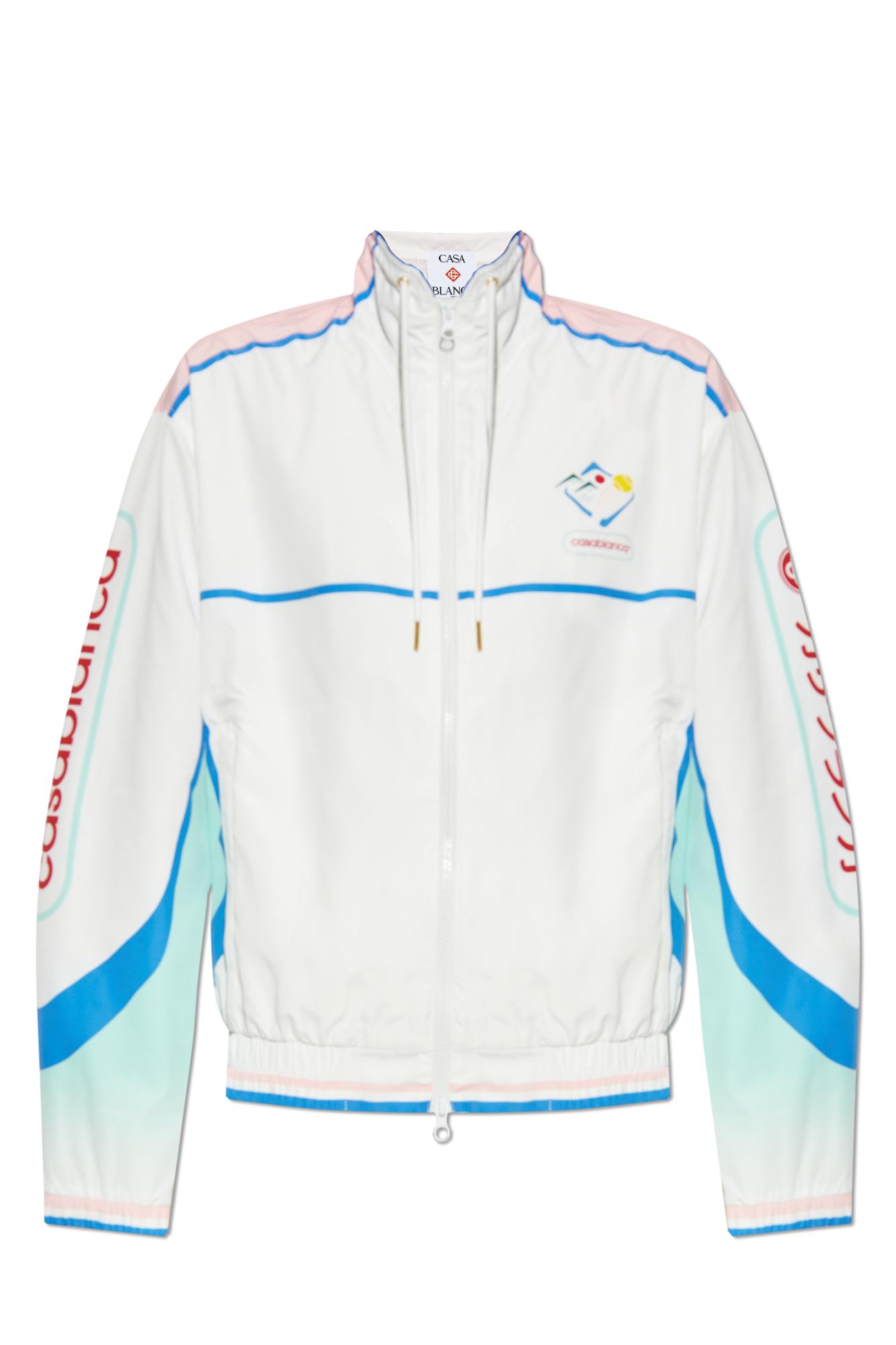 ジャケット [CASABLANCA]White Cotton Blend Jacket 29537967_58744030_600.jpg