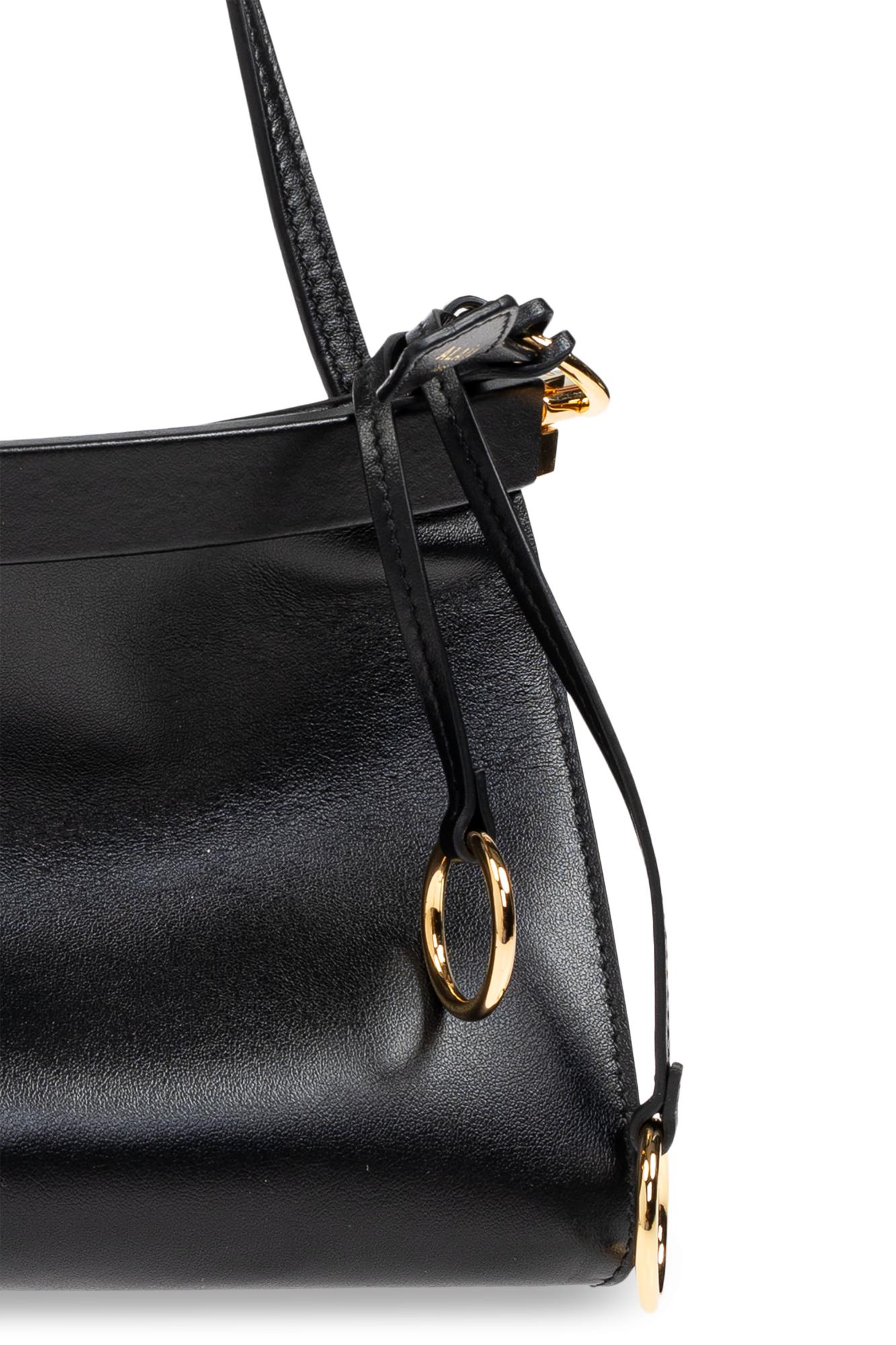 Alaïa Shoulder Bag 'Le Click East West Medium' in Black | Lyst