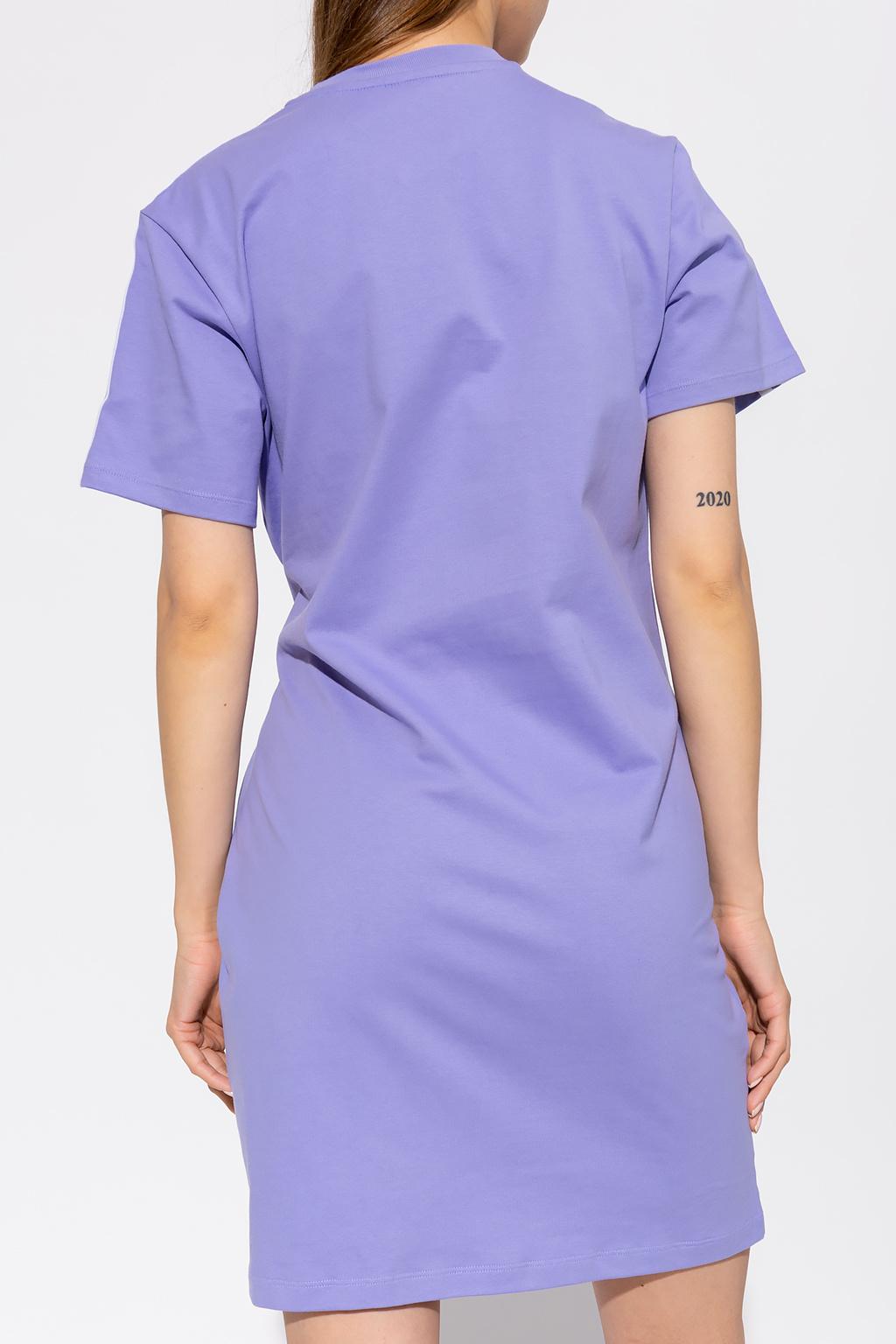 purple adidas originals dress