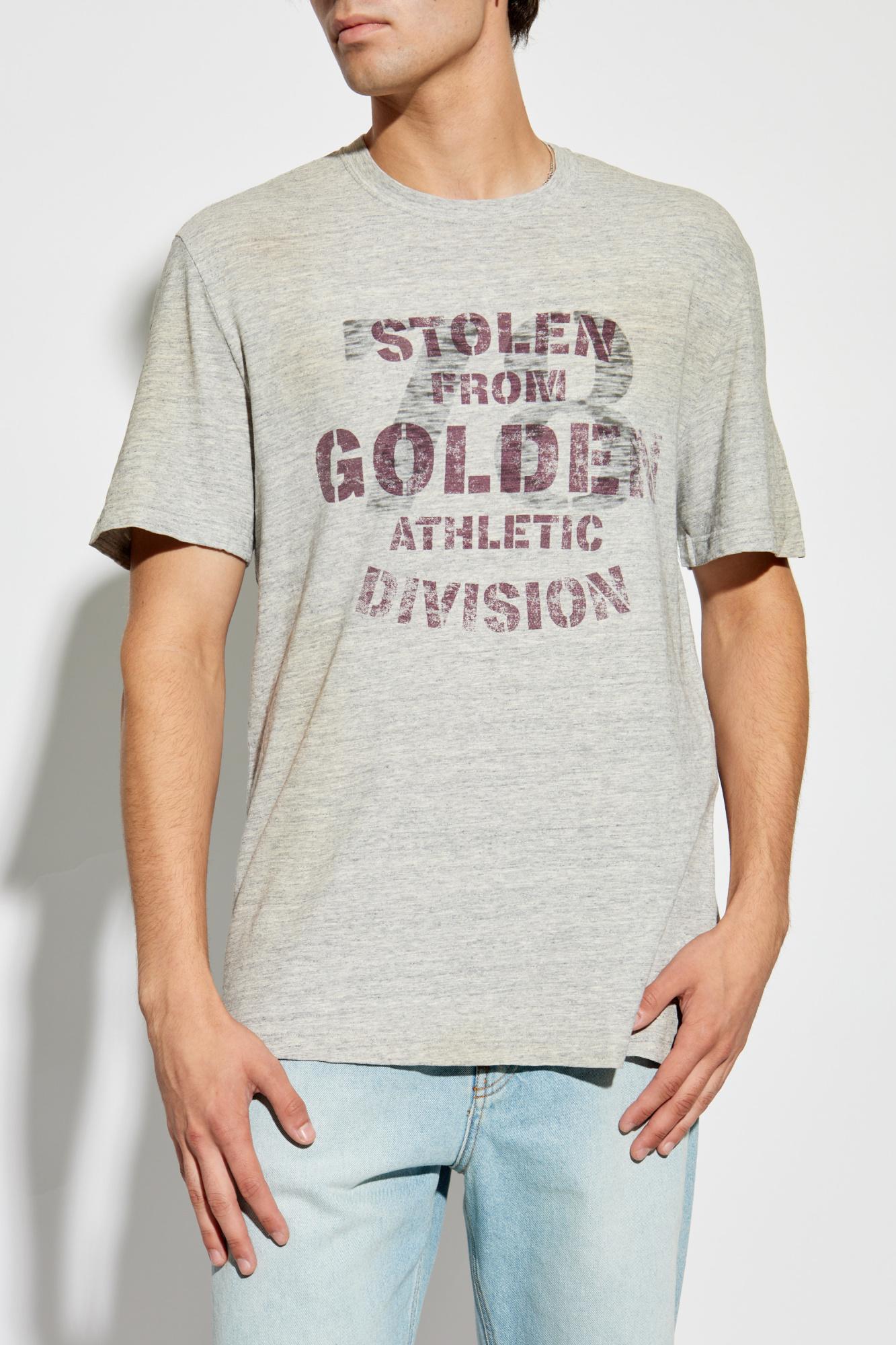 Golden Goose T Shirt With Print in White for Men Lyst UK
