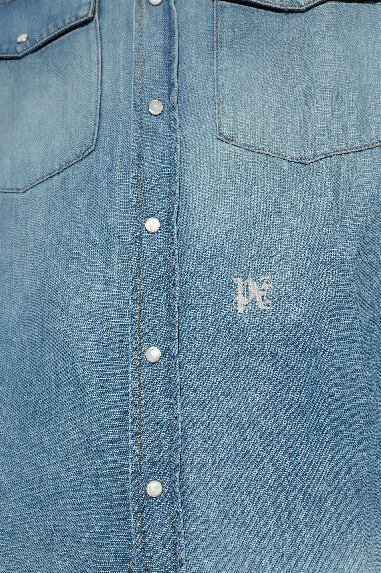 大阪買付 Palm Angelsデニムシャツ - lapommegroup.com
