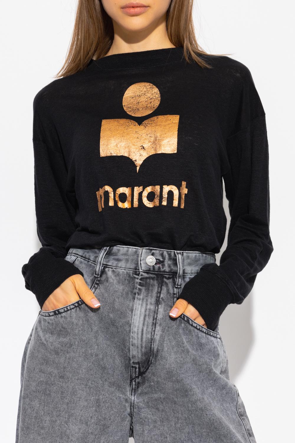 Isabel Marant 'klowia' Linen T-shirt 