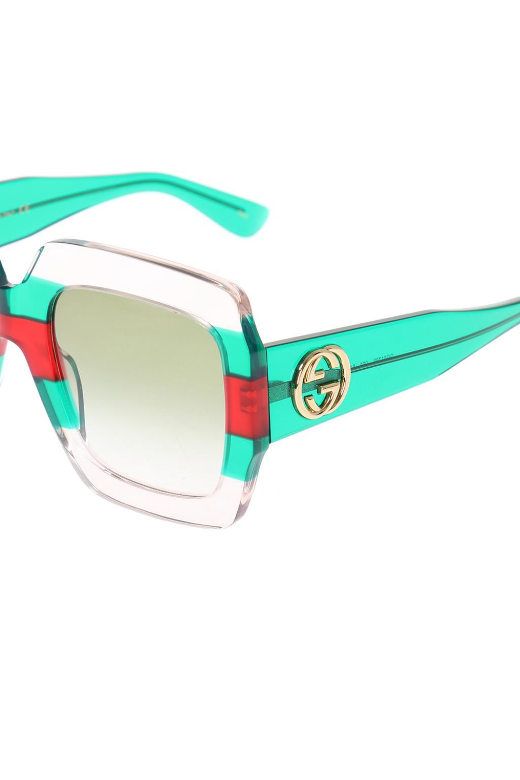 gucci green sunglasses