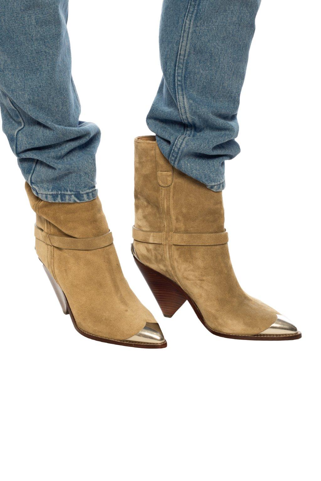 isabel marant lamsy leather boots