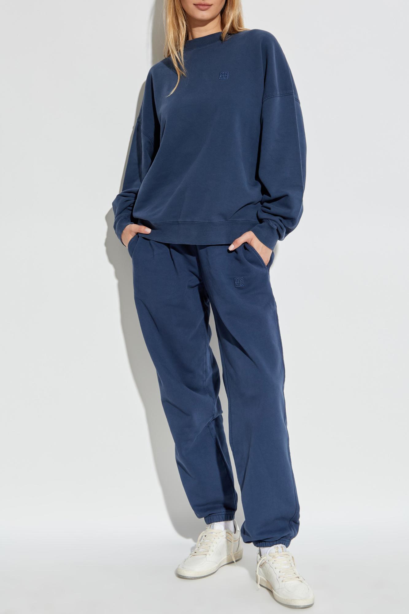 ANINE BING ネイビー トレーナー Anine Bing Activewear for Women | Online Sale up to 50% off