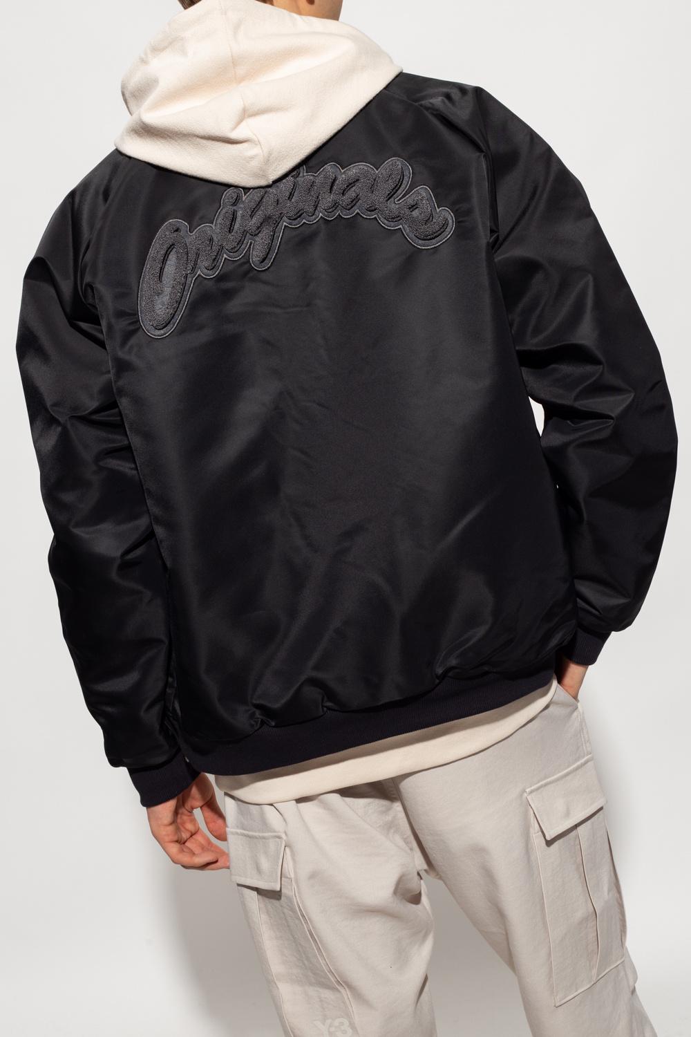 adidas Originals Bomber Jacket in Black for Men | Lyst