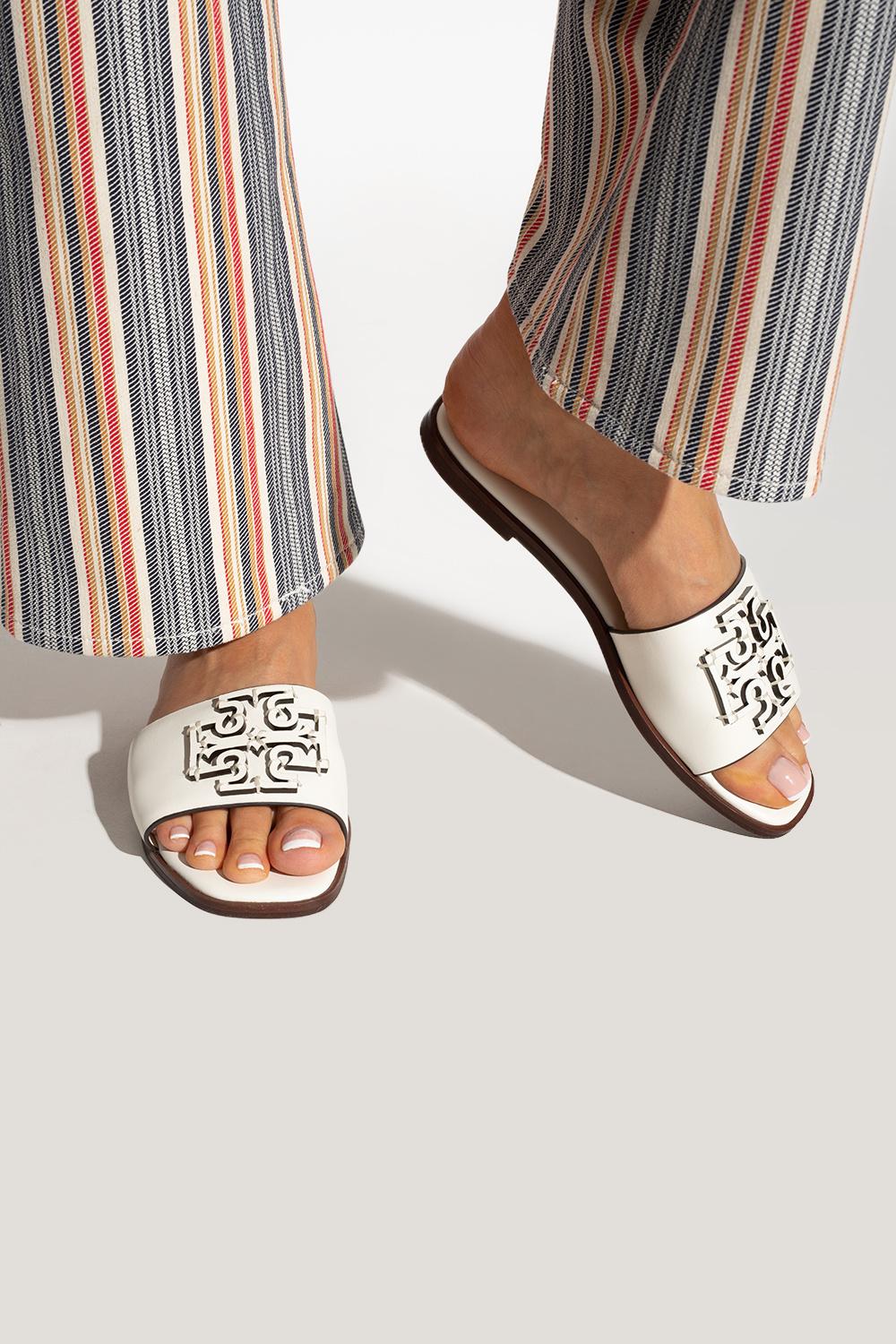Tory Burch 'ines' Slides in White | Lyst