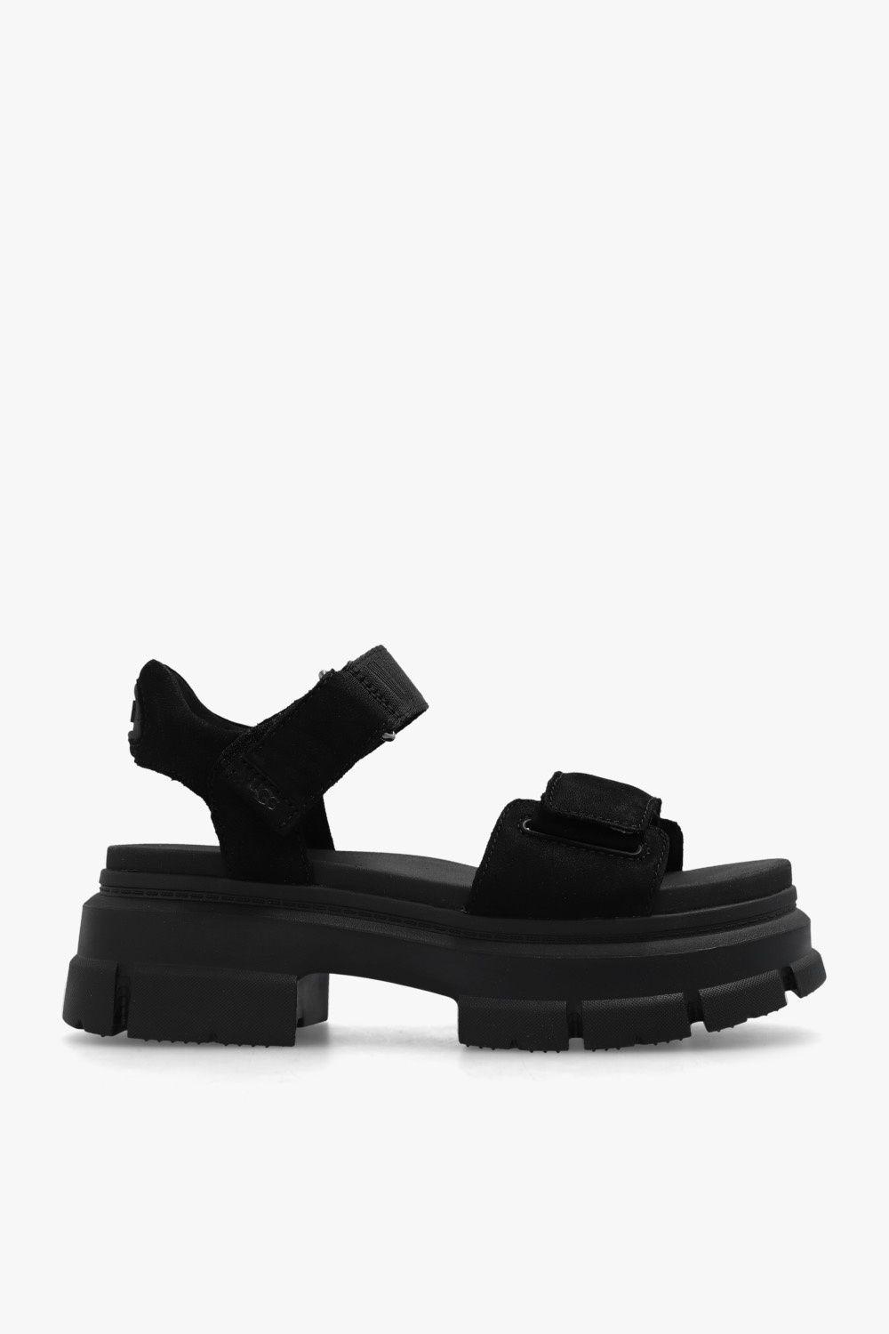 UGG 'ashton' Platform Sandals in Black | Lyst