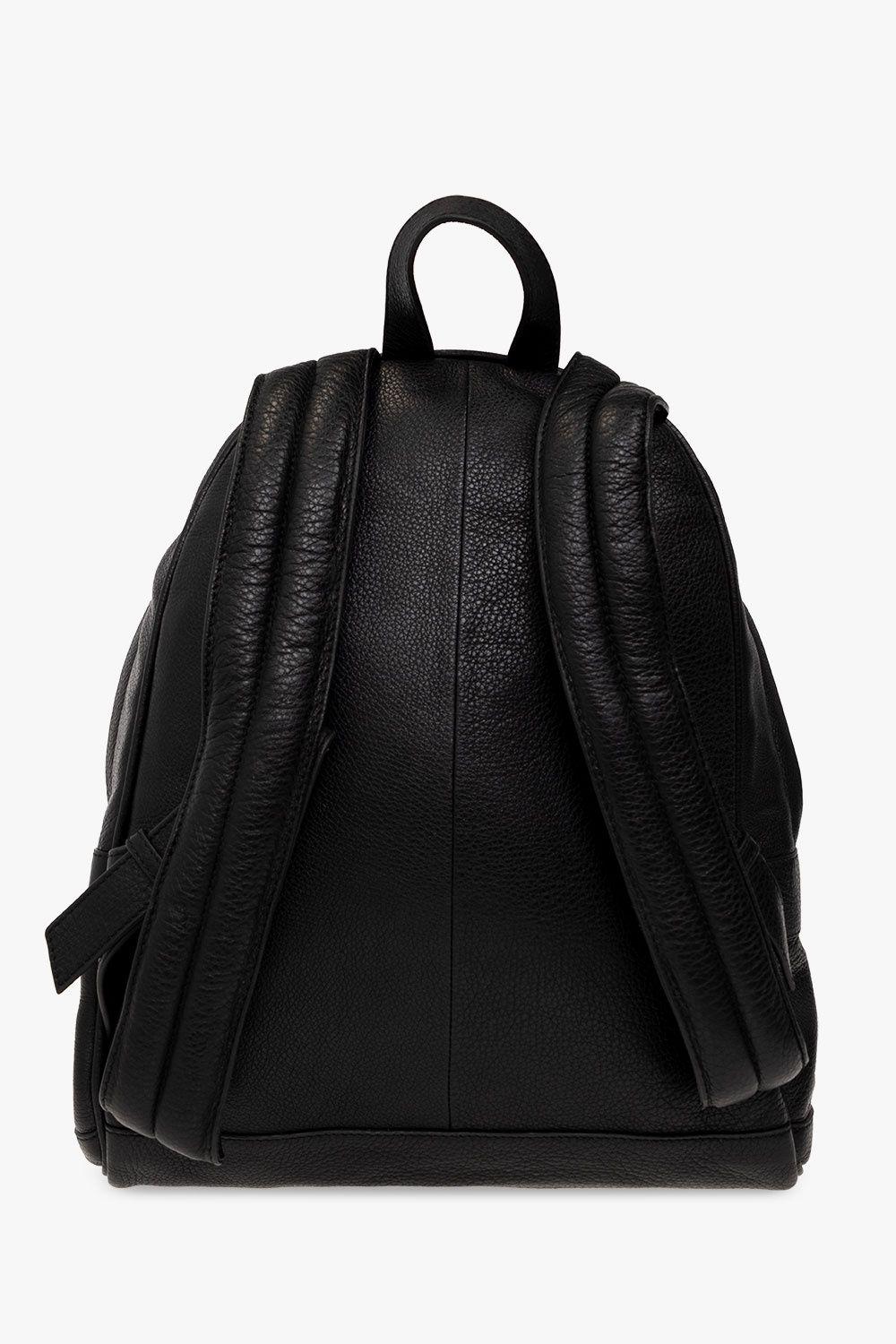 Zadig & Voltaire Leather Backpack in Black for Men | Lyst