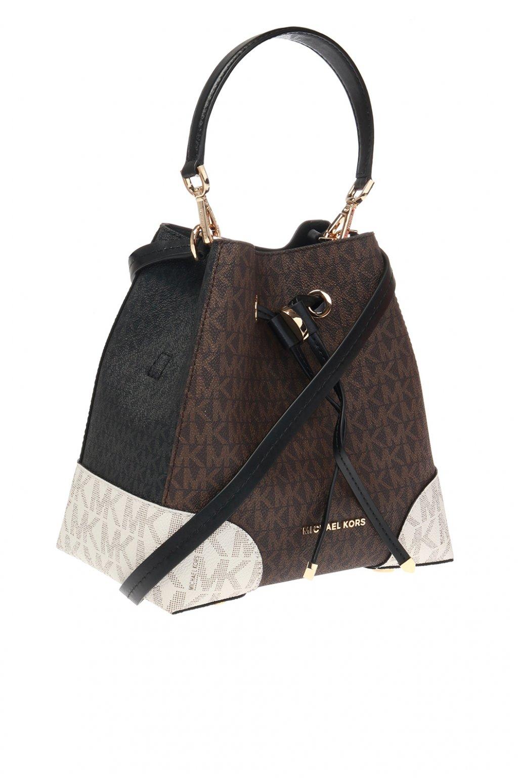 MICHAEL Michael Kors Canvas Signature Logo Mercer Gallery Shoulder Bag