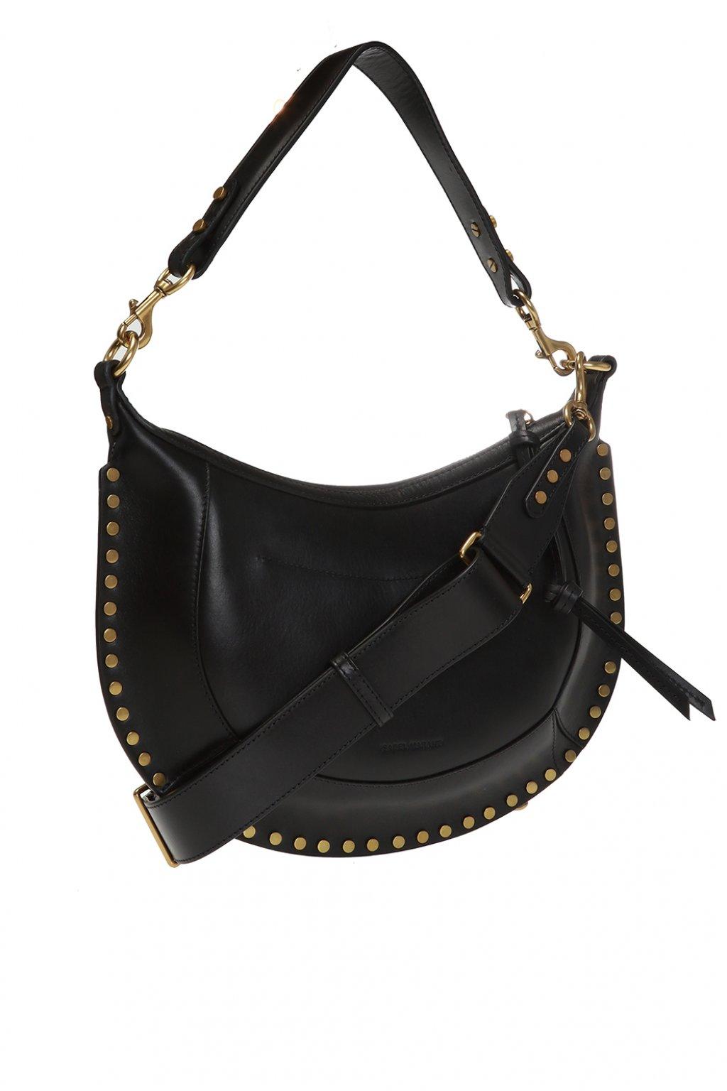 Isabel Marant Leather 'naoko' Shoulder Bag in Black - Lyst