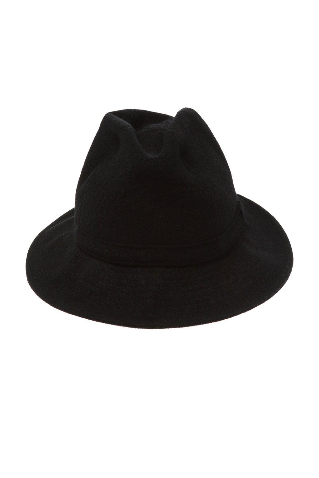 Yohji Yamamoto Wool Hat in Black for Men Lyst