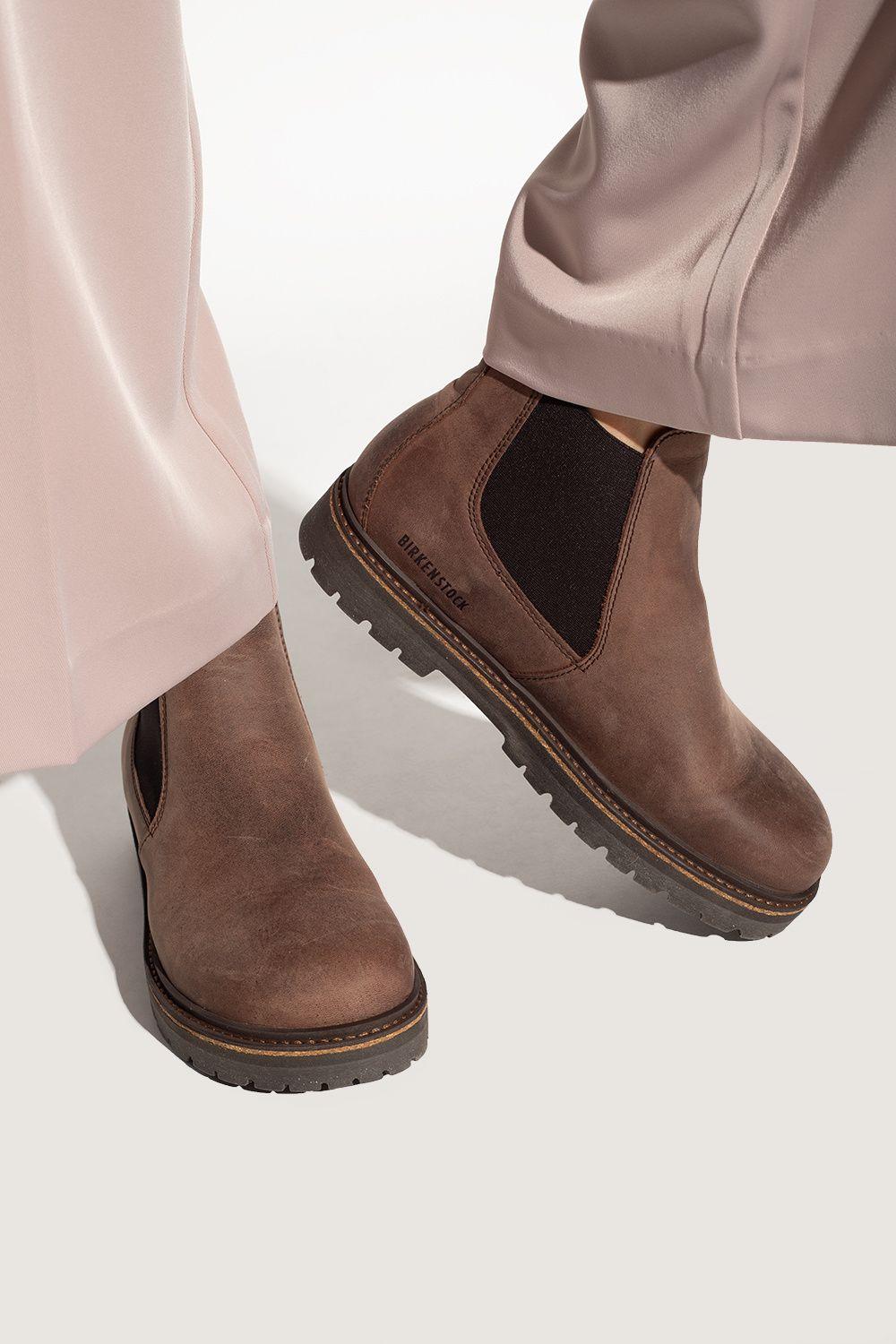 Birkenstock 'stalon Ii' Ankle Boots in Brown | Lyst