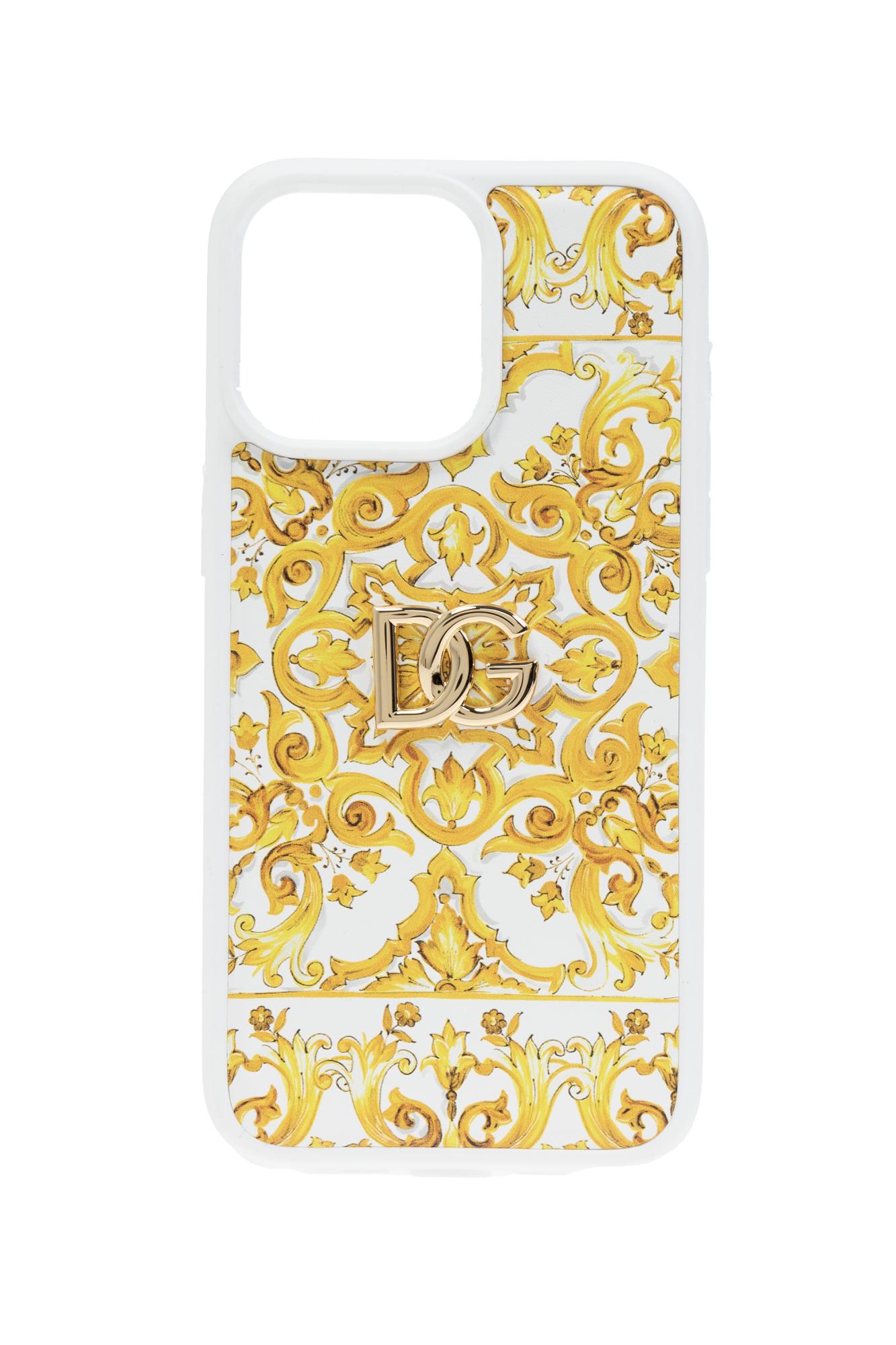 Dolce & Gabbana スマホケース iPhone15pro Dolce & Gabbana Case For Iphone 15 Pro Max, in Metallic | Lyst UK