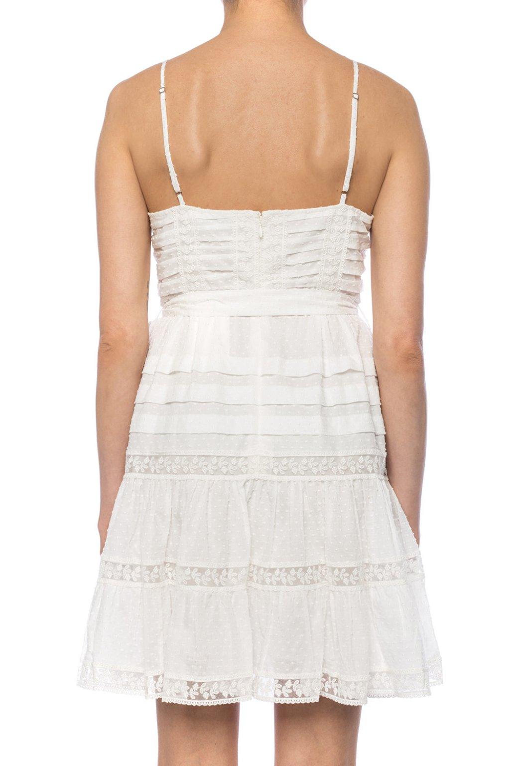 Zimmermann Lace Slip Dress in White - Lyst