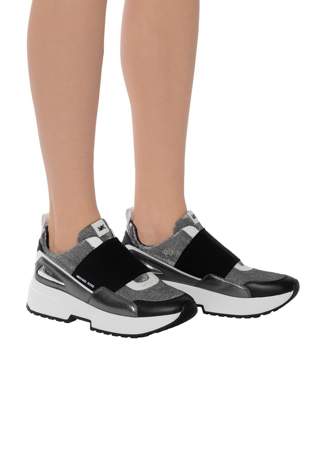 michael michael kors cosmo leather sneaker boot