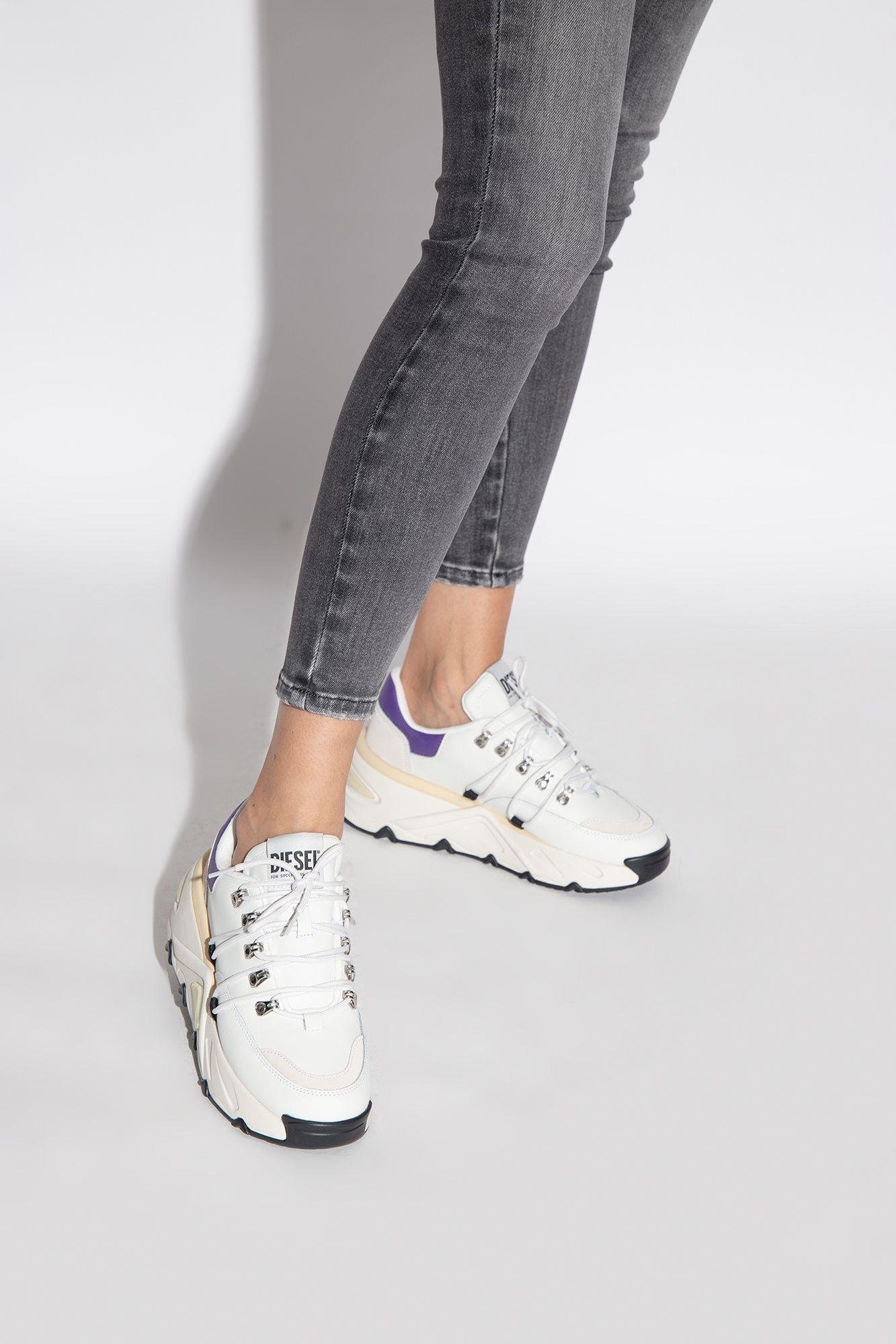 DIESEL 's-herby Trek Evo' Sneakers in White | Lyst