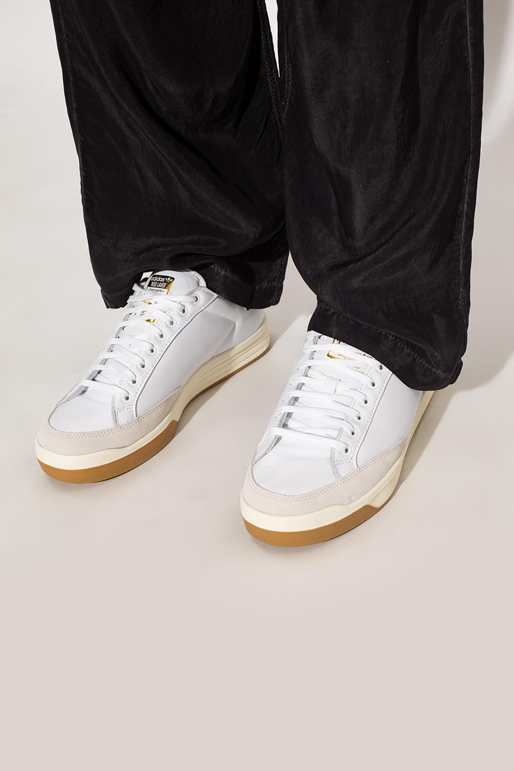 oversætter Mælkehvid porcelæn adidas Originals 'rod Laver' Sneakers in White for Men | Lyst