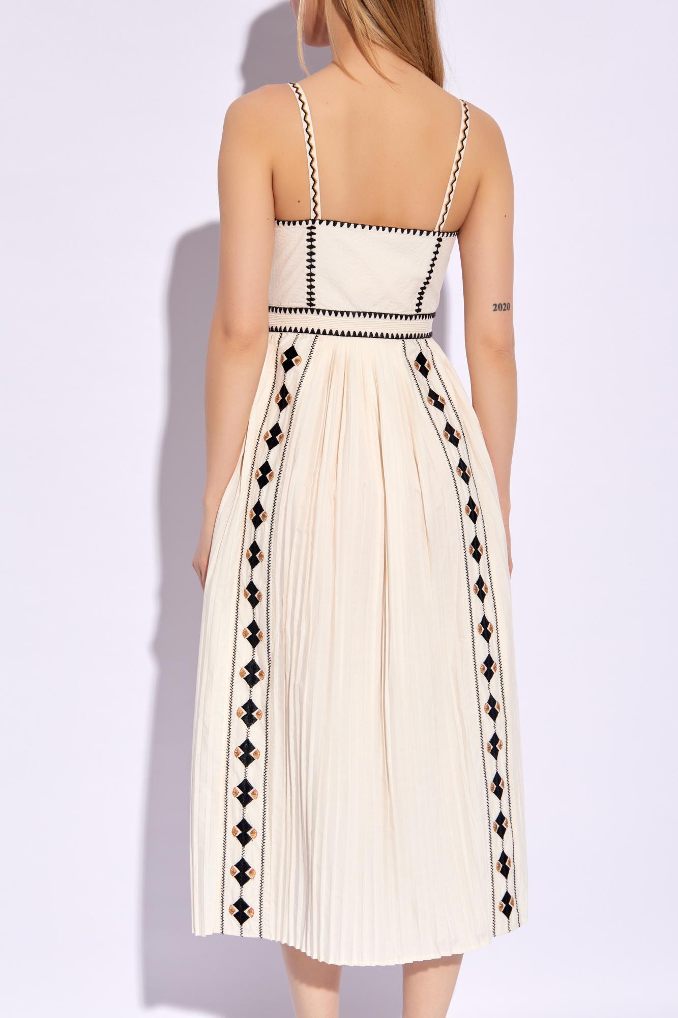 ulla johnson elin cotton embroidered maxi dress ULLA JOHNSON
