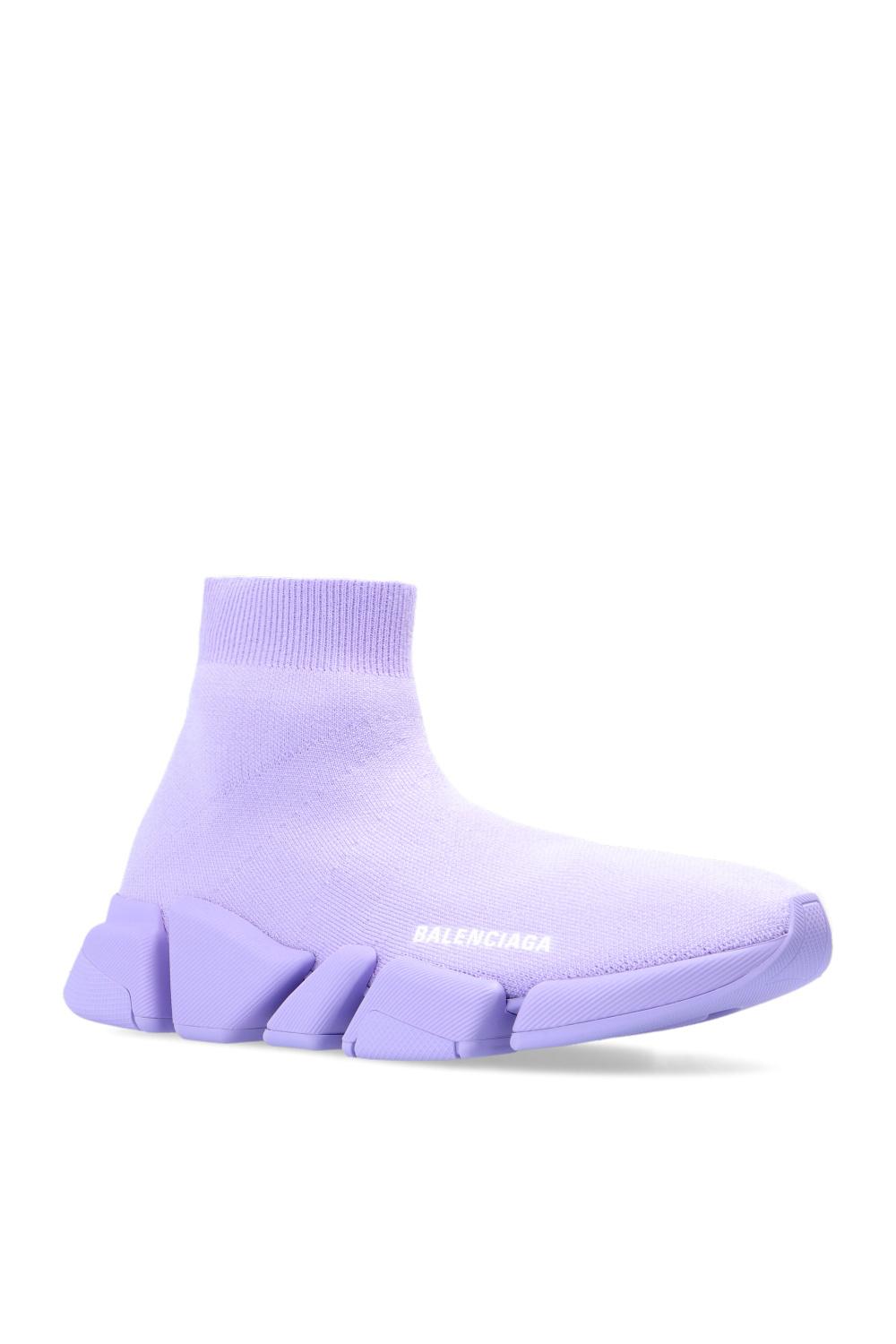 Balenciaga 'speed 2.0 Lt' Sock Sneakers in Purple | Lyst