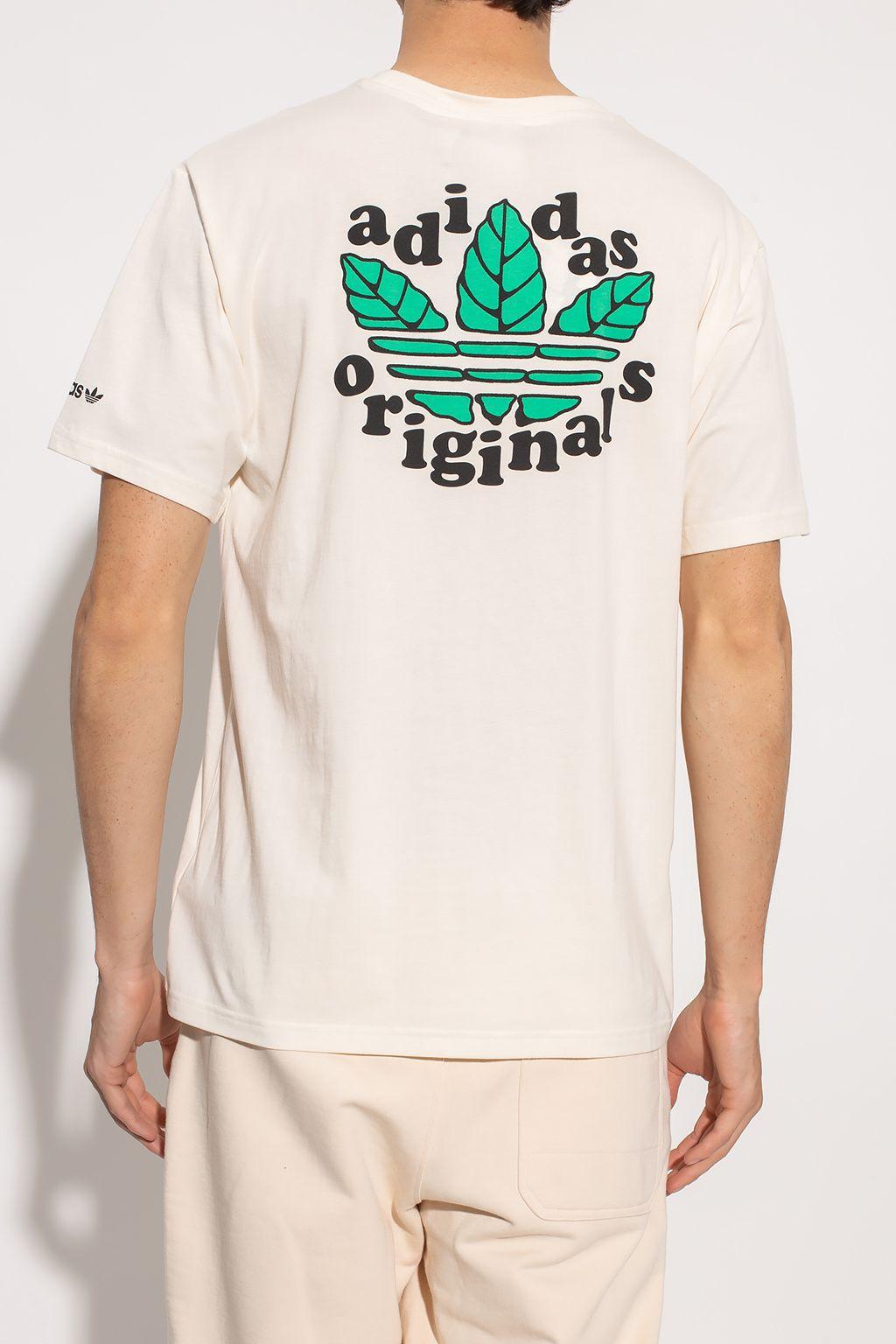 adidas T-shirt Originals | Logo Lyst for Men Natural in