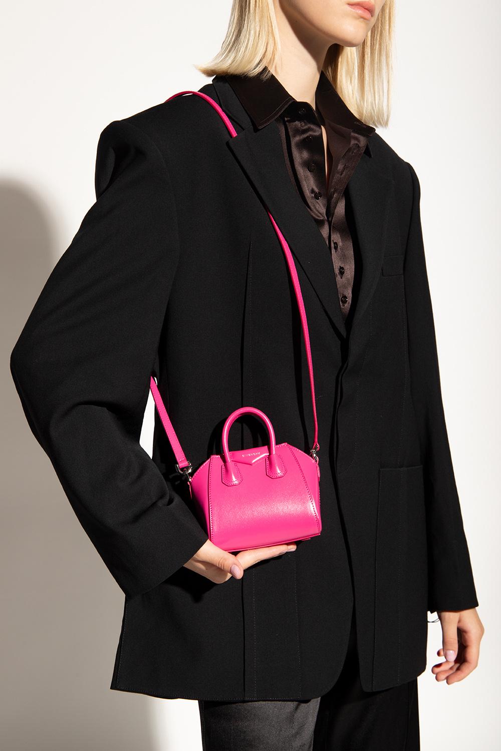 Givenchy 'antigona Micro' Shoulder Bag in Pink | Lyst