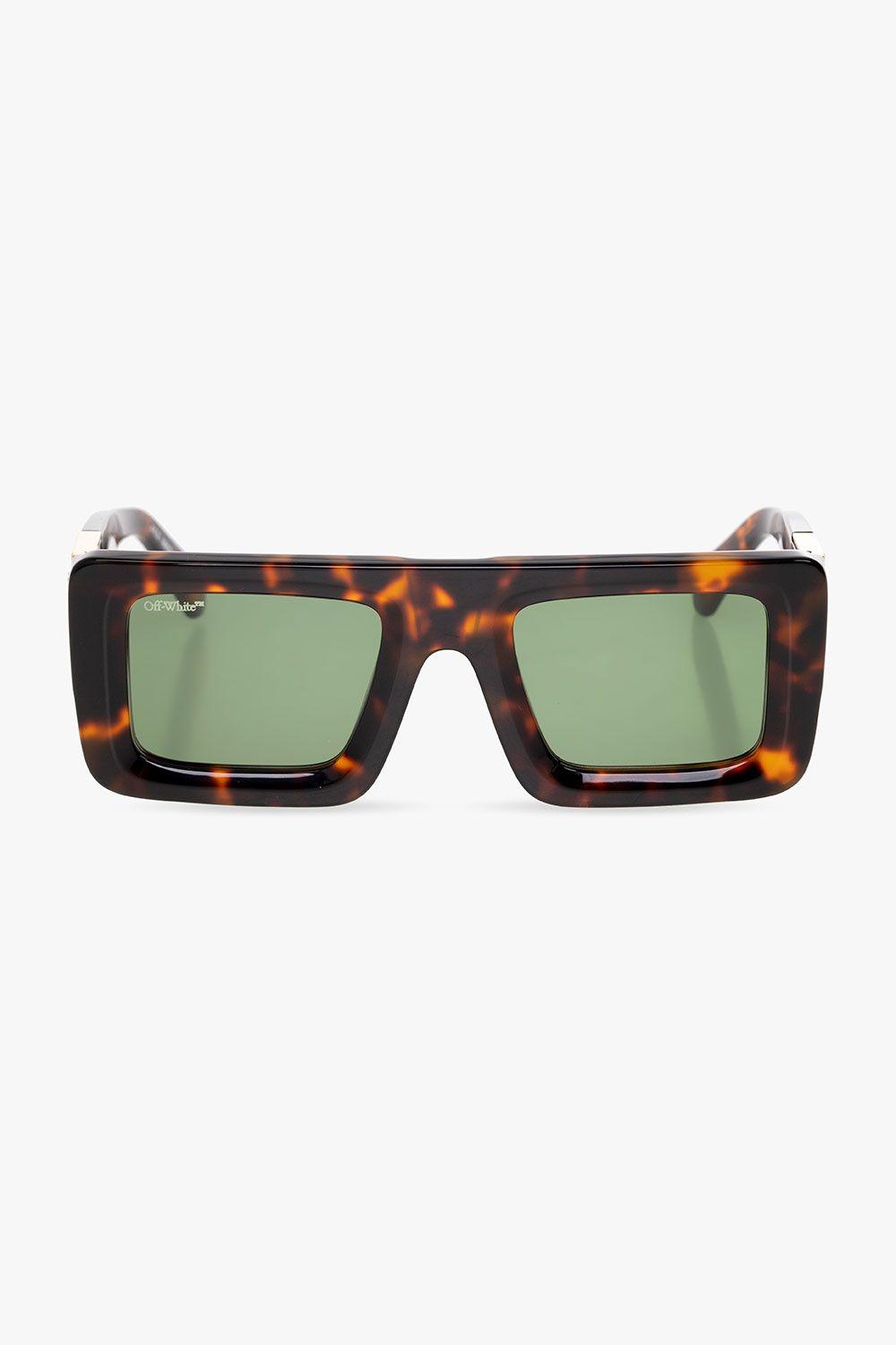 Off-white Leonardo Square-frame Acetate Sunglasses In Gray