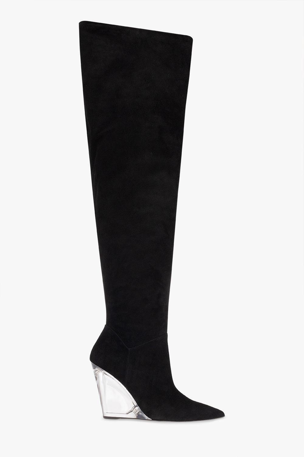 stuart weitzman wedge boots