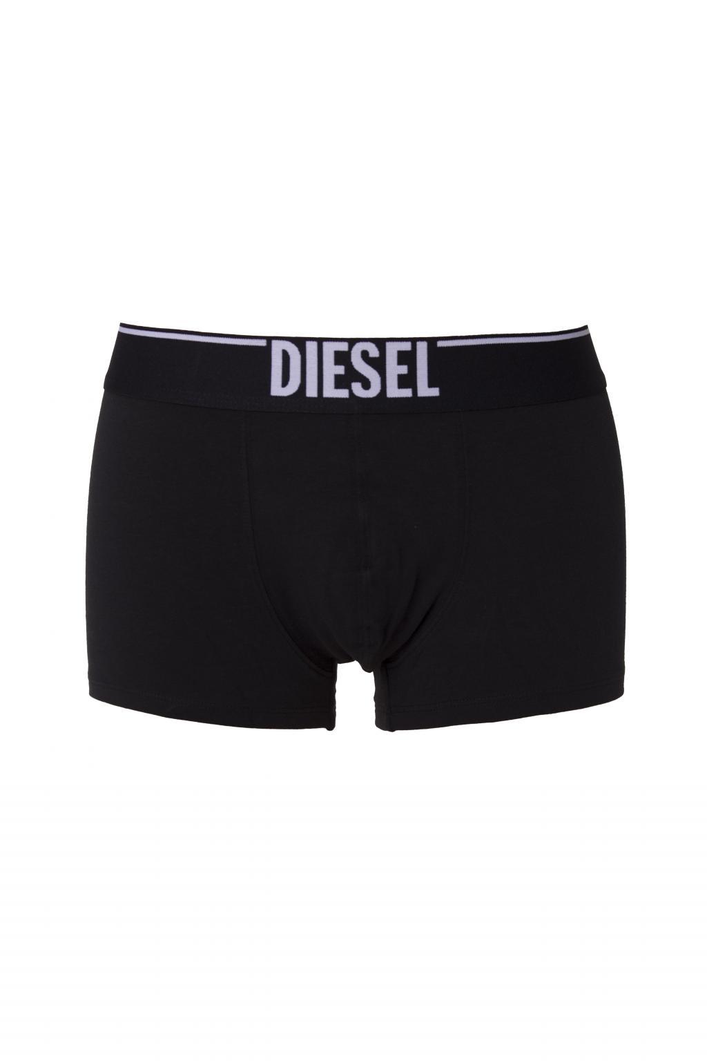 DIESEL Cotton Boxers in Black White Grey (Black) for Men Lyst