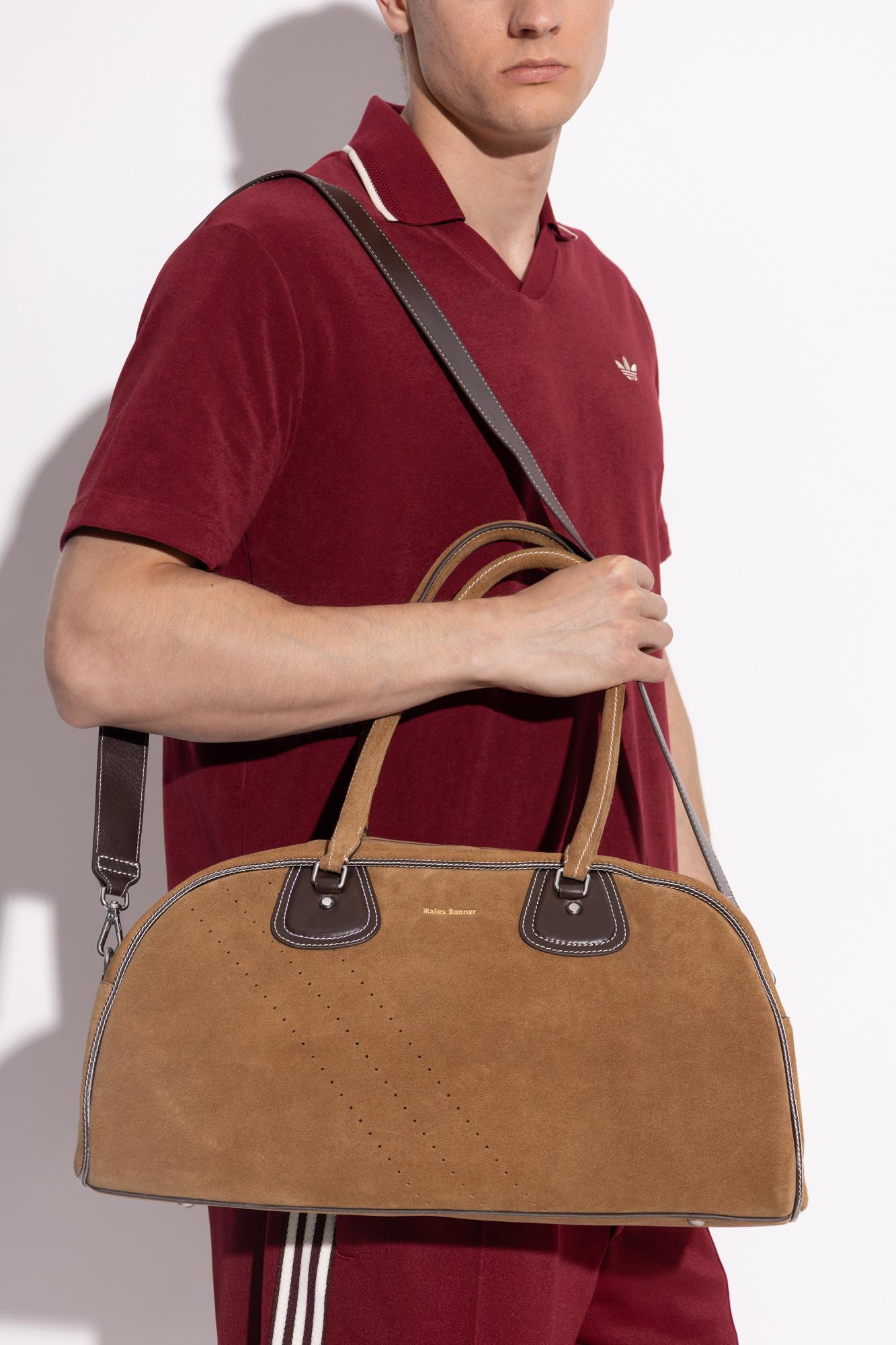 adidas wales bonnerスエード ボストンバッグ ブラウン Adidas Wales Bonner ハンドバッグ | ブラウン | FARFETCH JP
