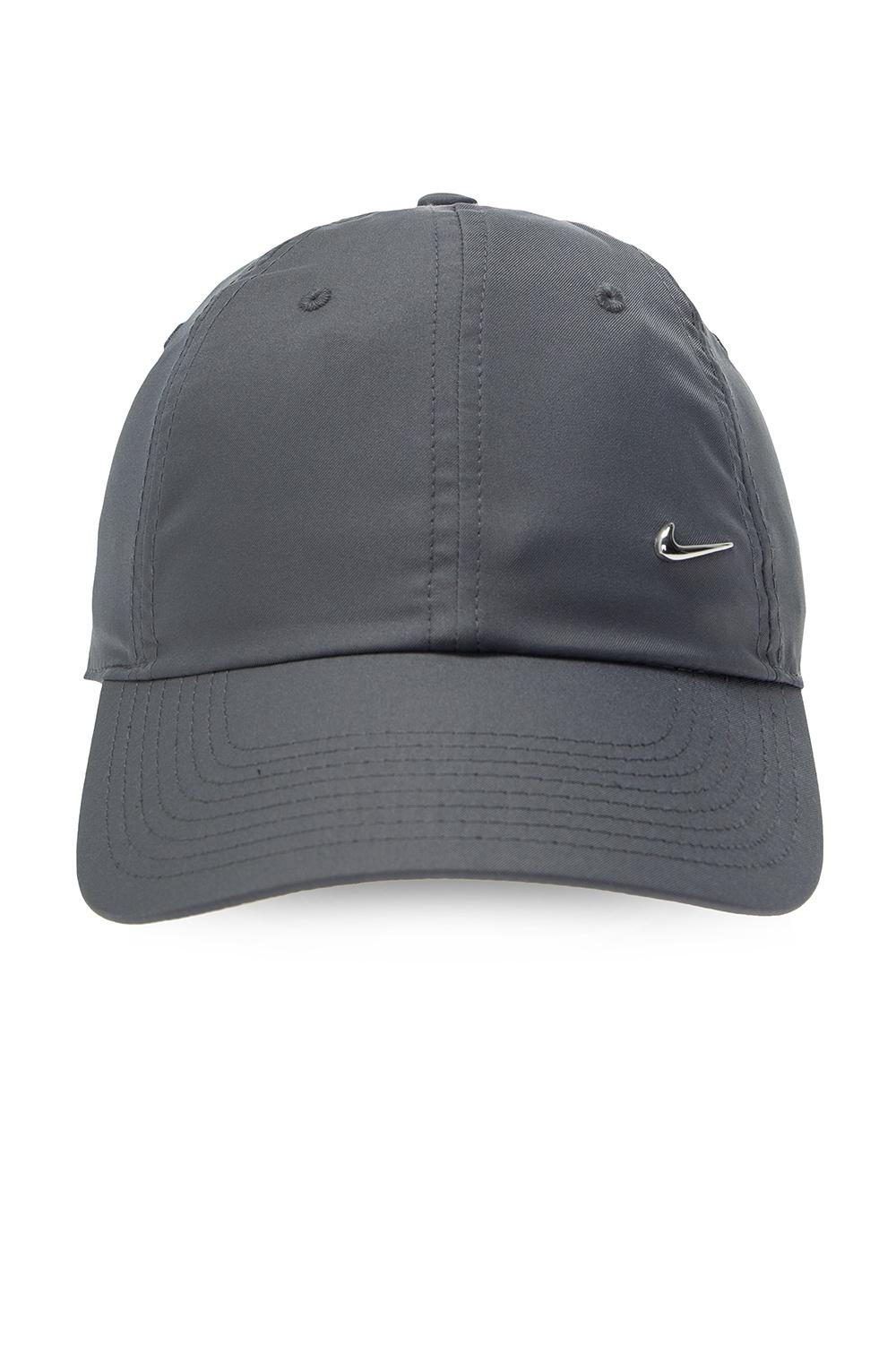 Nike Synthetic Metal Swoosh Cap in Grey (Gray) - Save 54% | Lyst