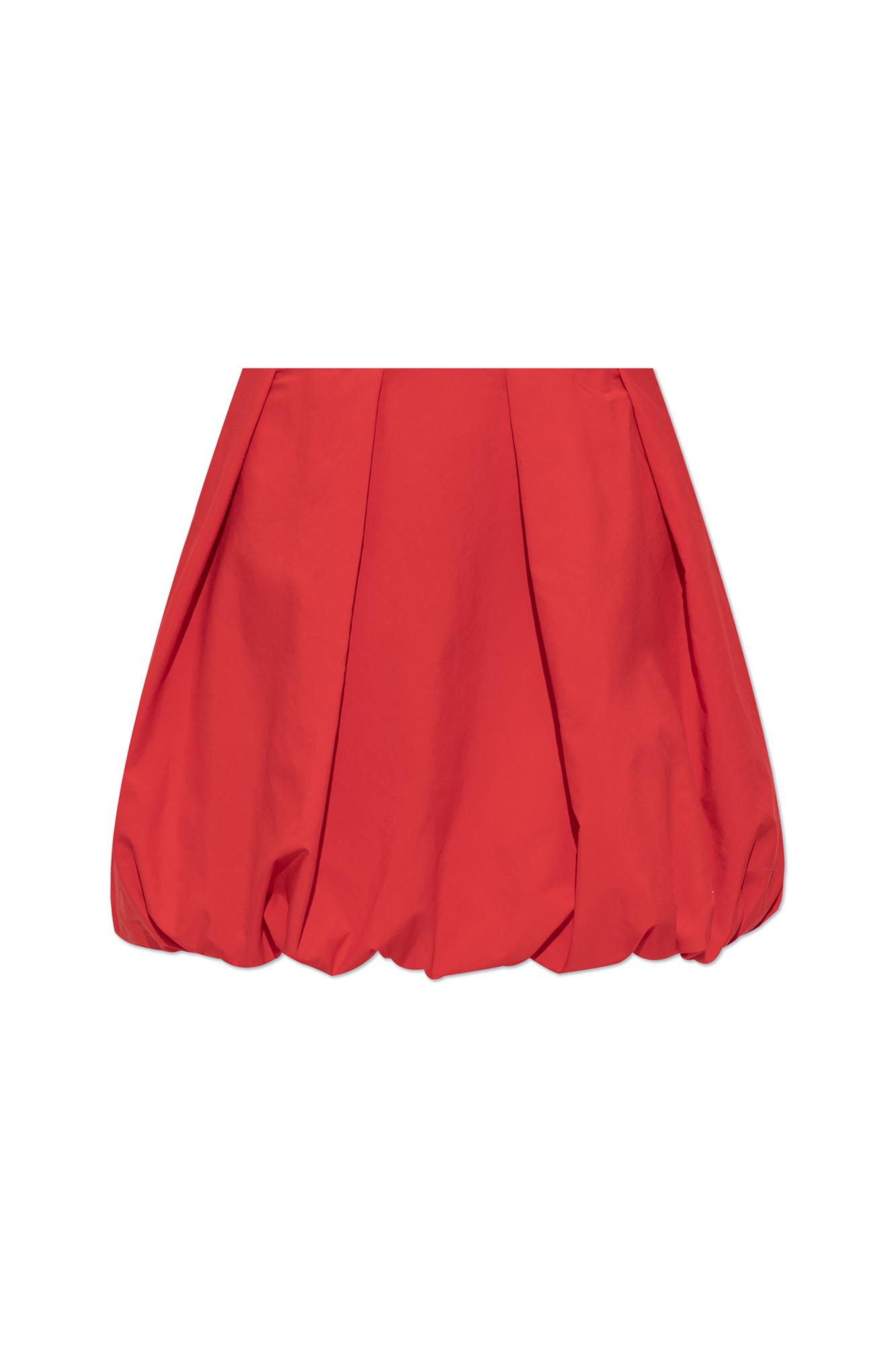 adidas Originals Bubble Skirt in Red | Lyst