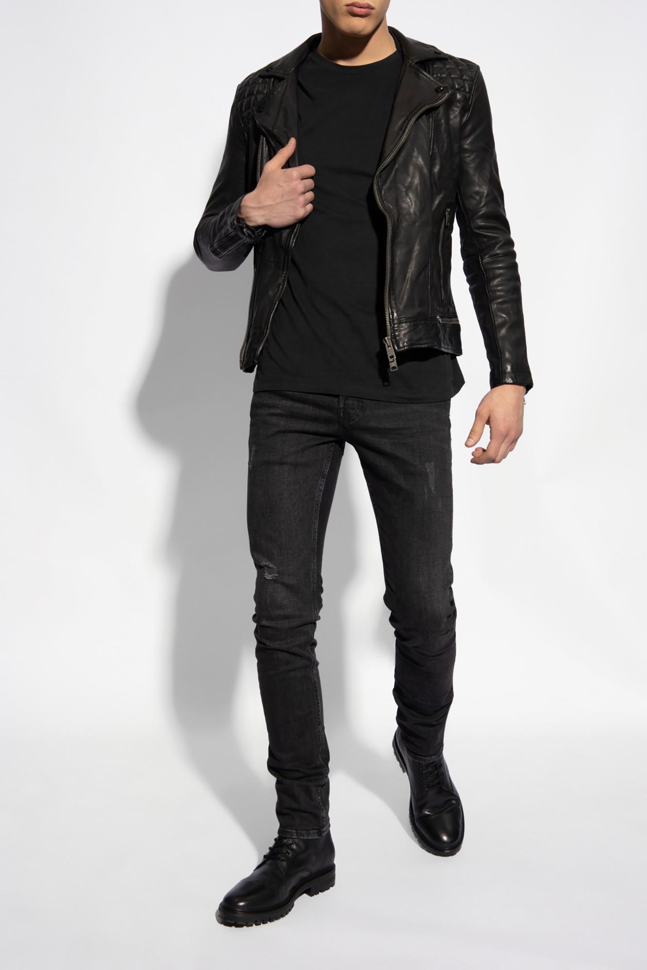 All Saints Conroy Leather Jacket AllSaints 'Conroy' Leather Jacket