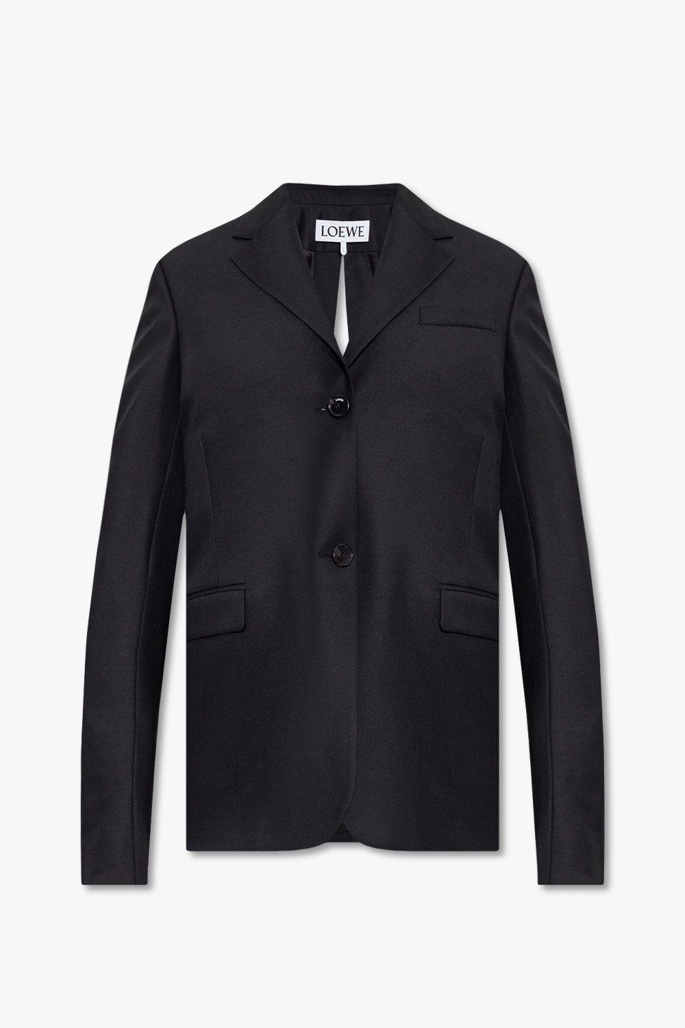 Loewe Blazer With Split Back in Blue | Lyst