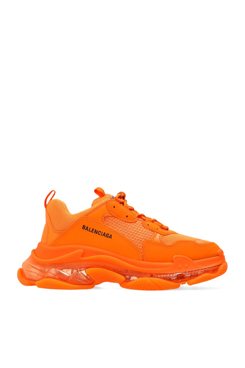 Balenciaga 'triple S' Sneakers in Neon (Orange) for Men | Lyst