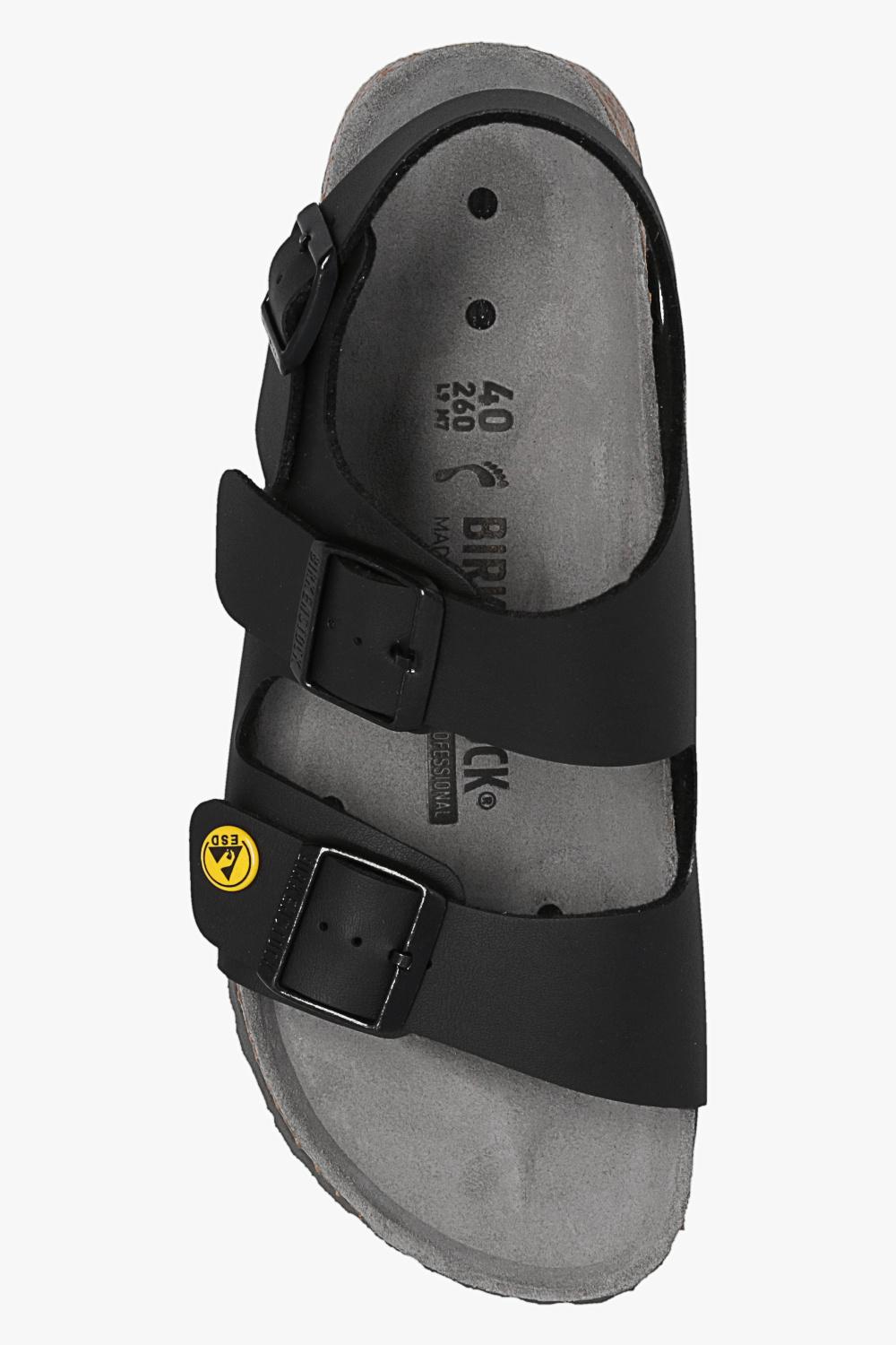 Birkenstock 'milano Esd' Sandals in Black | Lyst