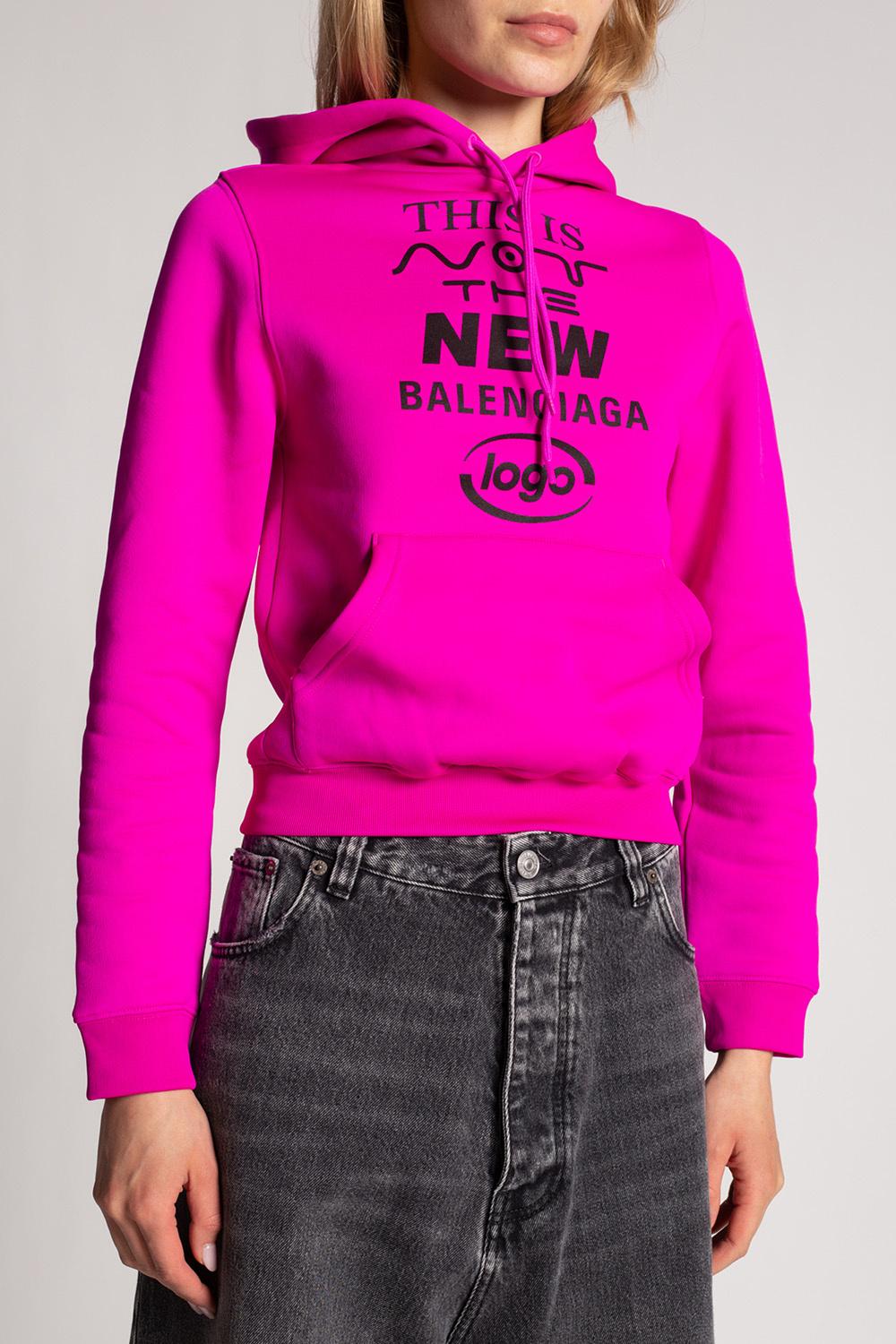 balenciaga moletom com capuz women