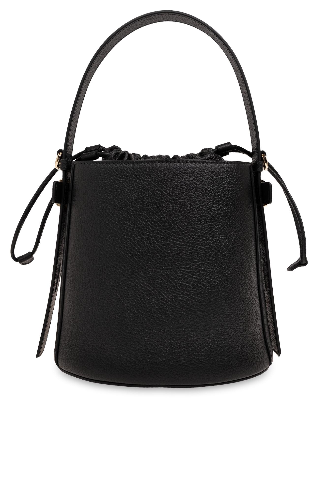 Furla 'giove Mini' Bucket Bag, in Black | Lyst