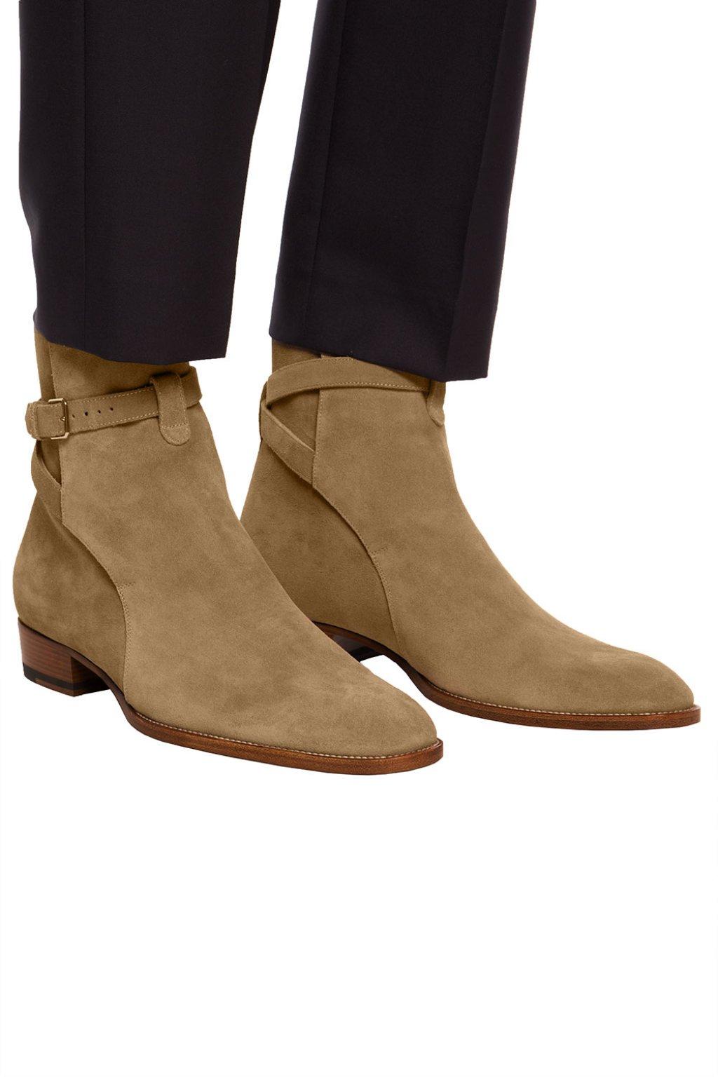 saint laurent wyatt suede