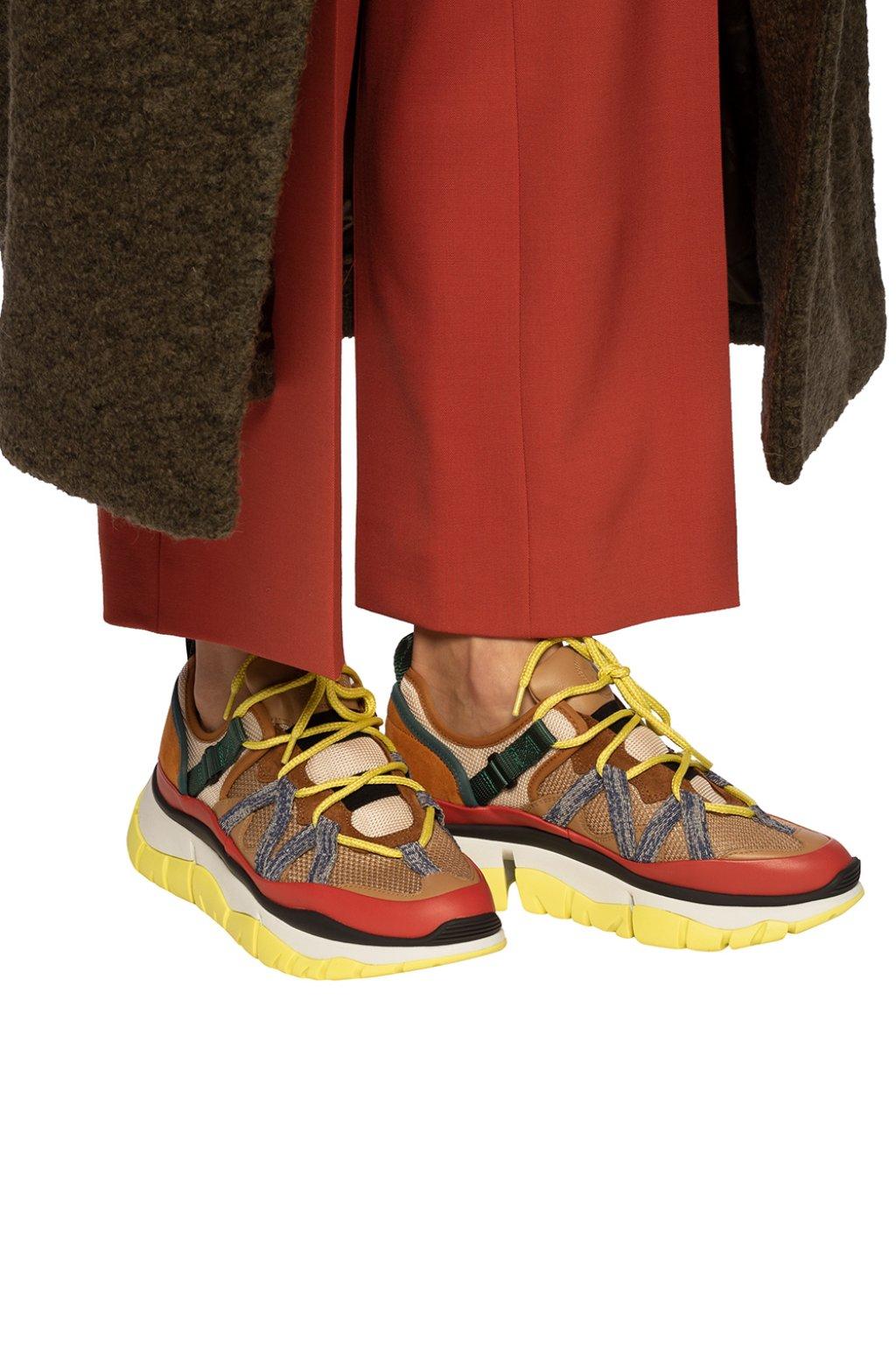 chloe blake sneaker beige